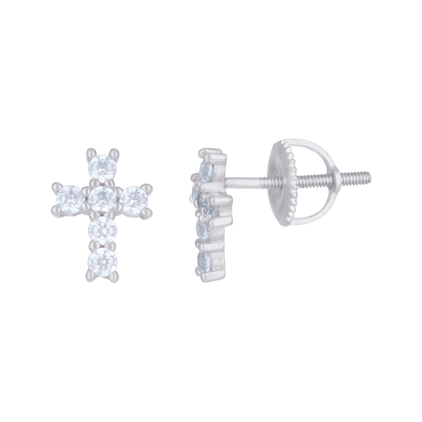 925 Sterling Silver Cz Earrings