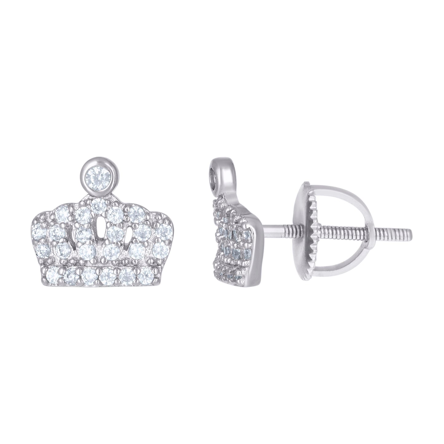 925 Sterling Silver Cz Earrings