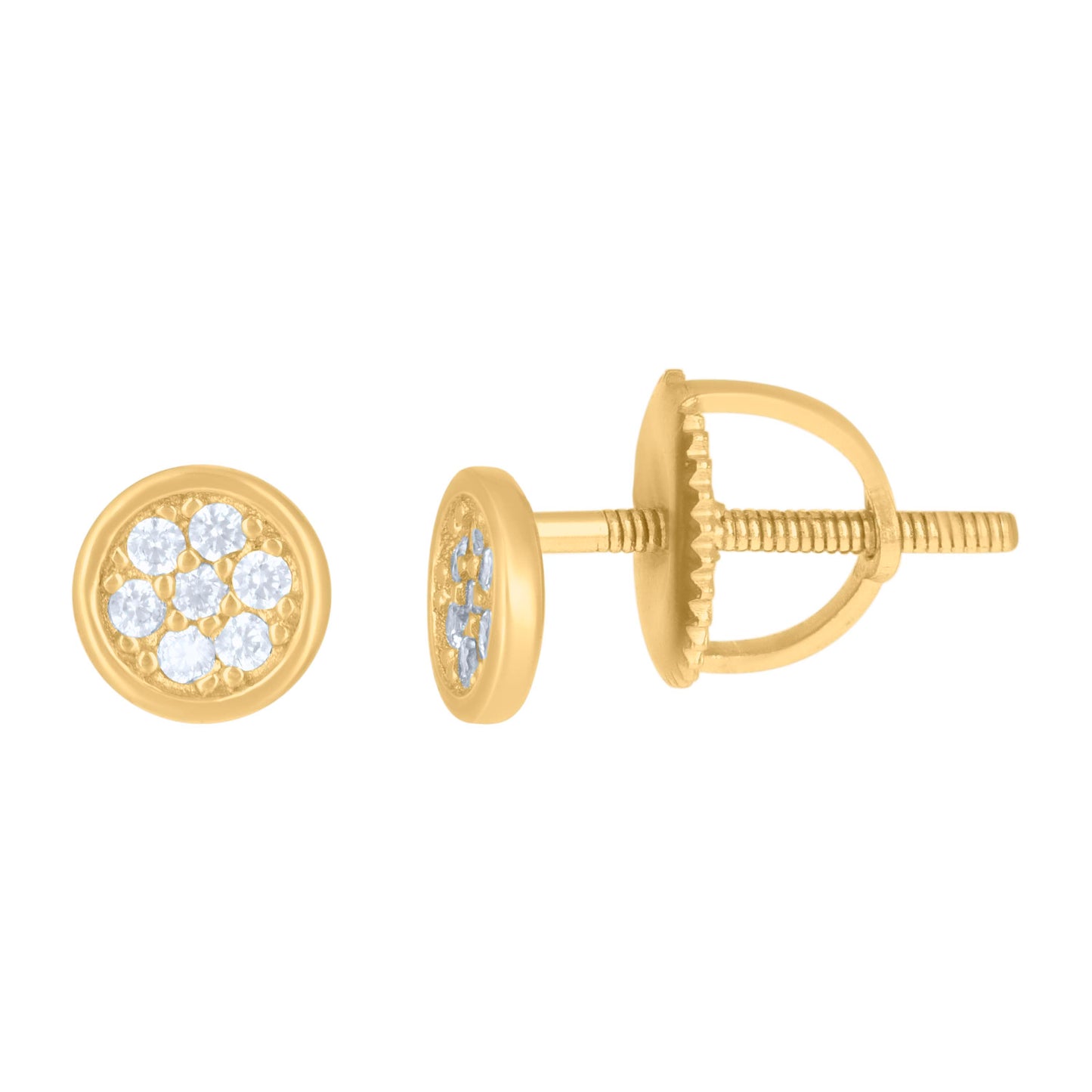 925 Sterling Silver Cz Earrings