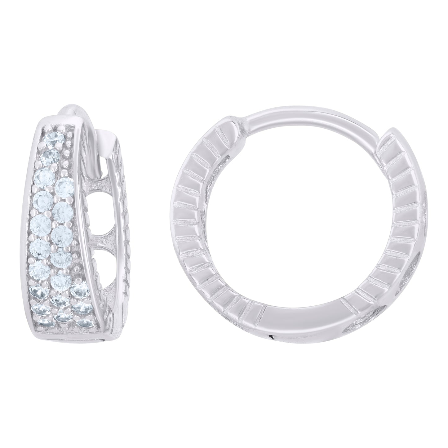 925 Sterling Silver Cz Earrings