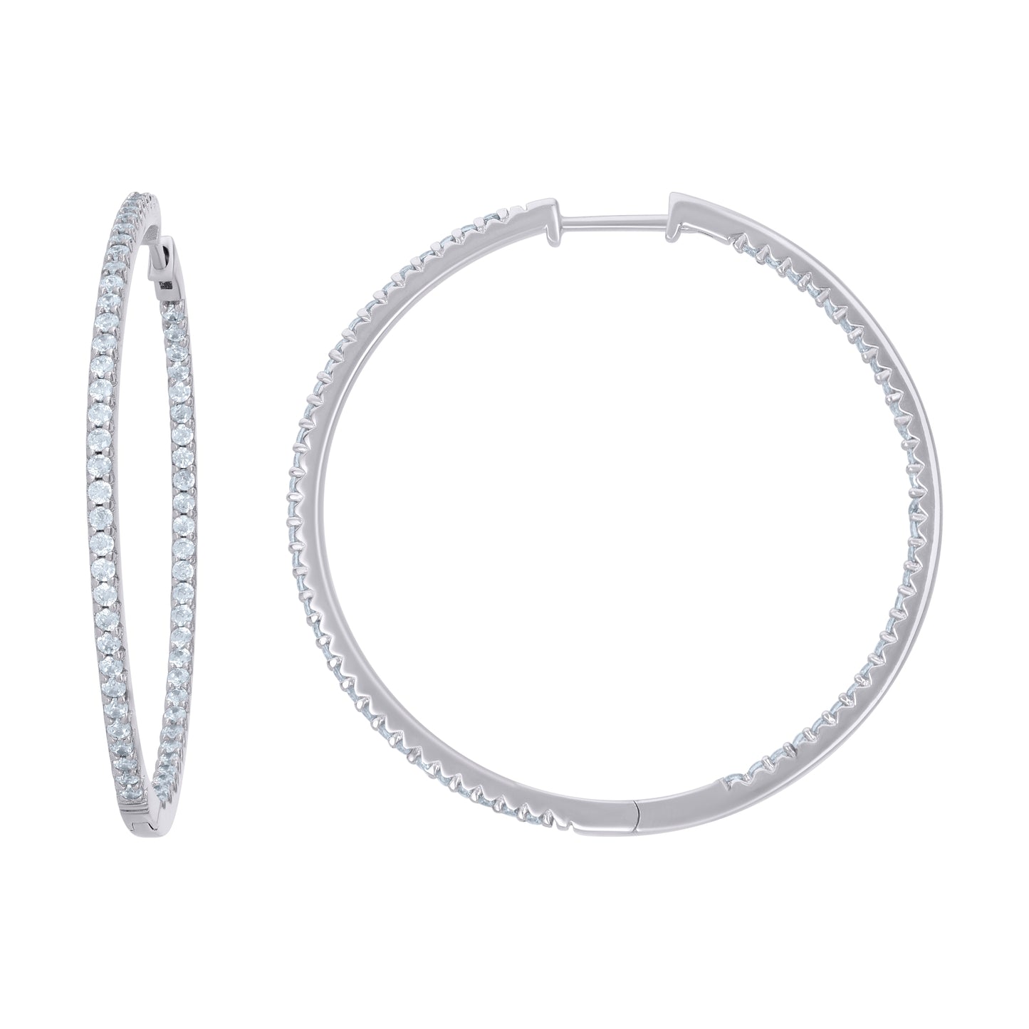 925 Sterling Silver Cz Earrings