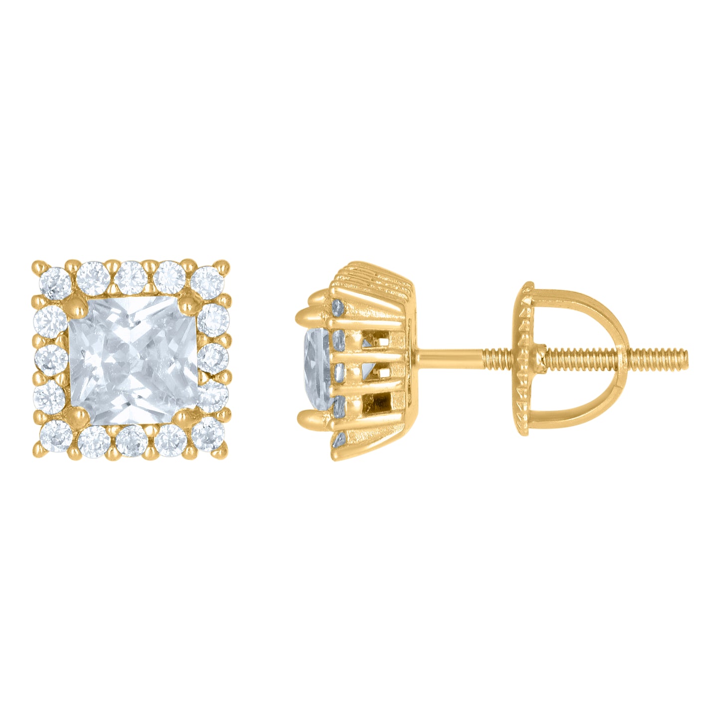 925 Sterling Silver Cz Earrings