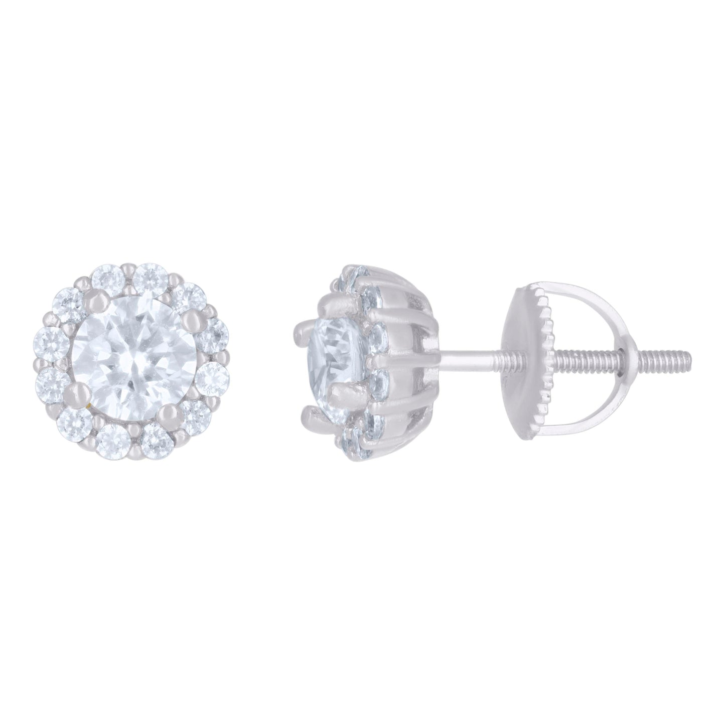 925 Sterling Silver Cz Earrings