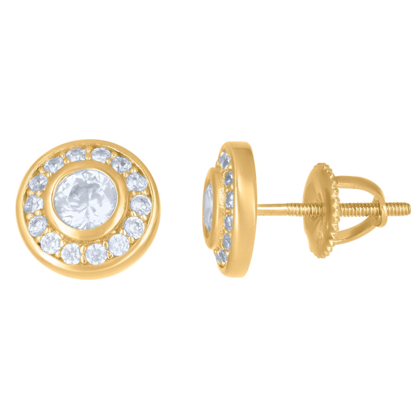 925 Sterling Silver Cz Earrings