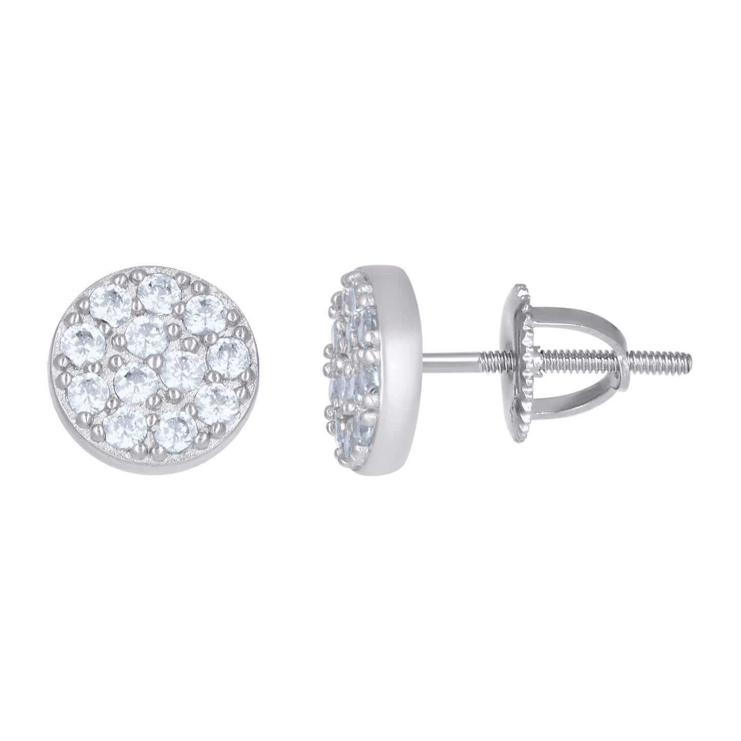 925 Sterling Silver Cz Earrings