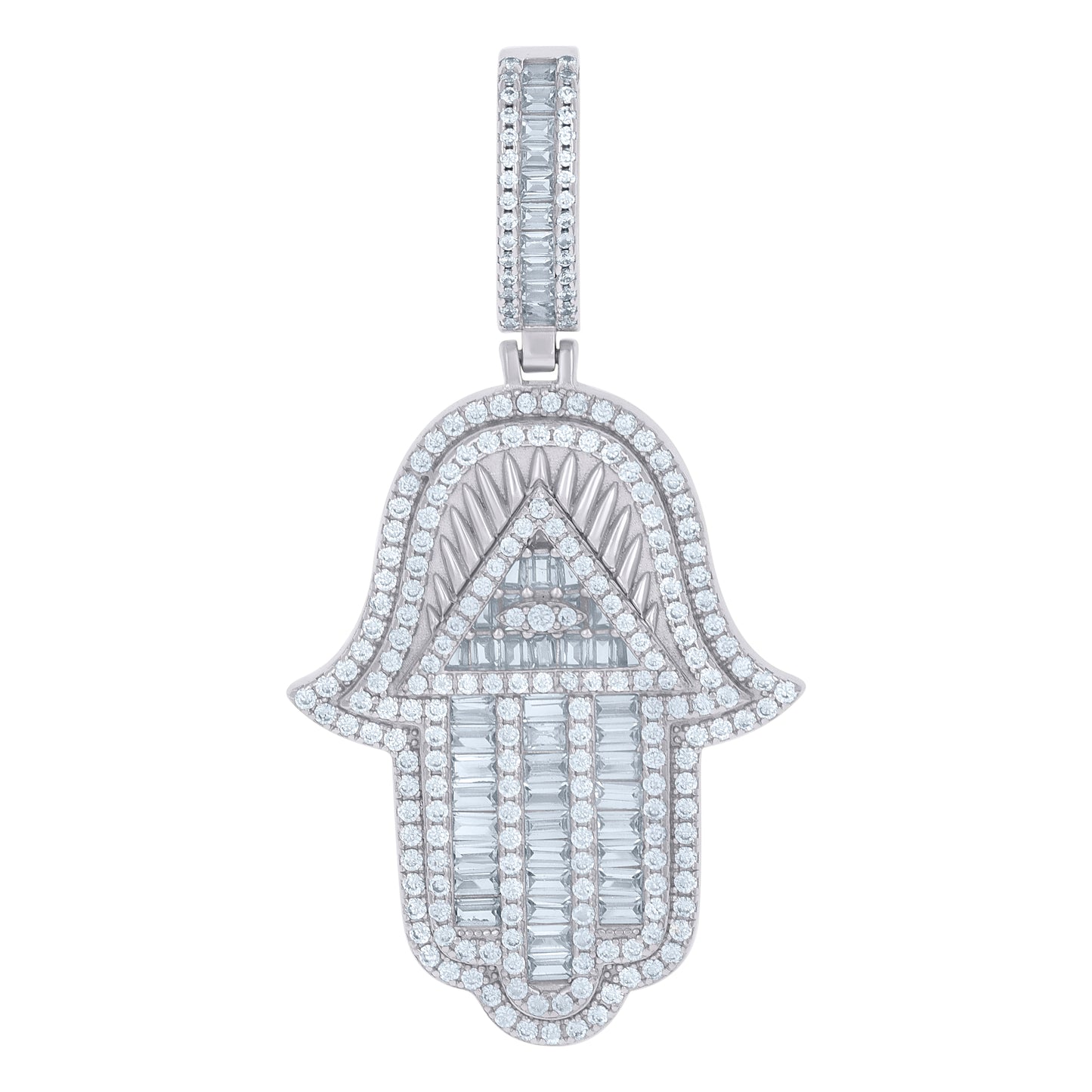 925 Sterling Silver Cz Pendant