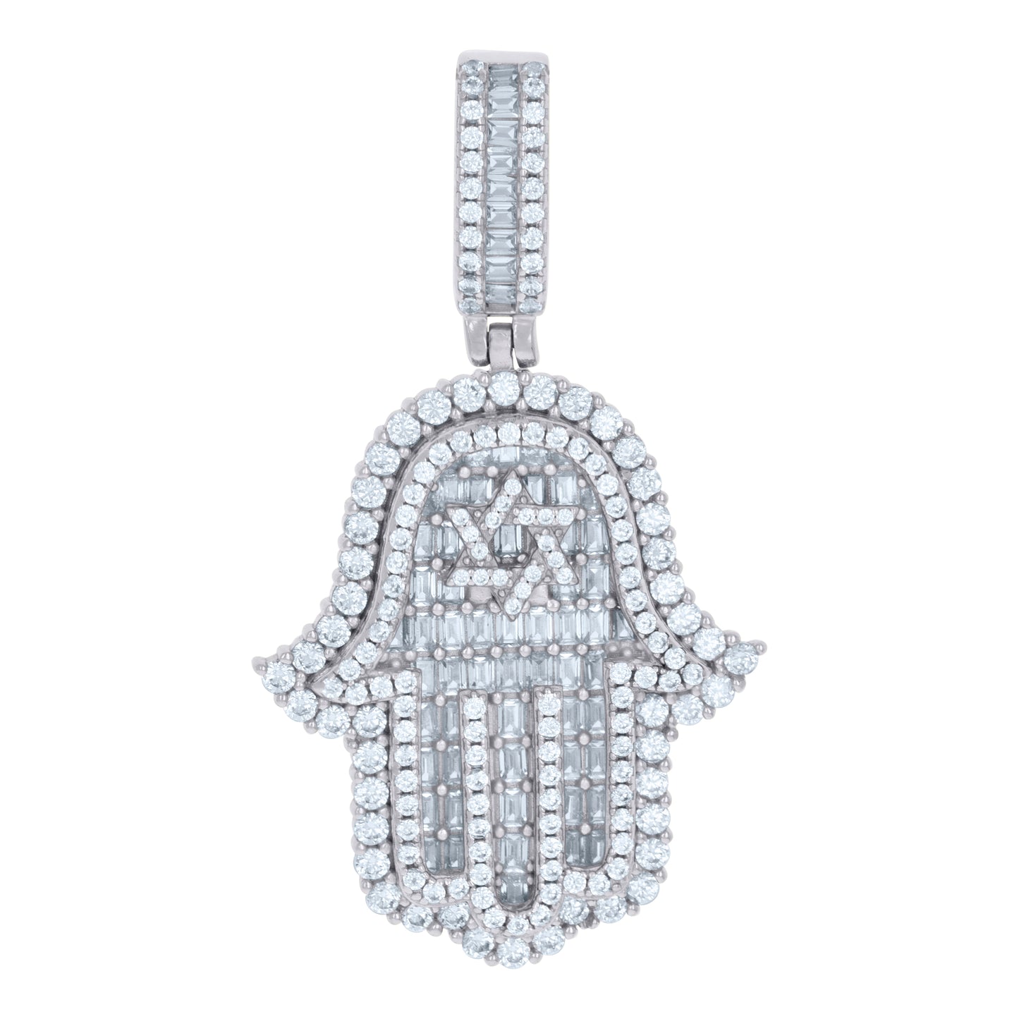 925 Sterling Silver Cz Pendant