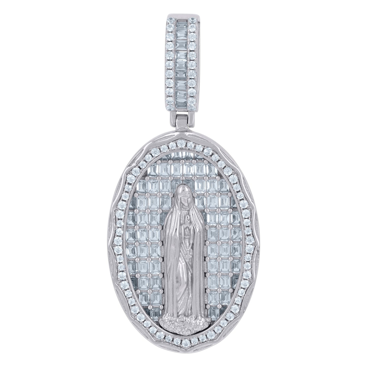 925 Sterling Silver Cz Pendant