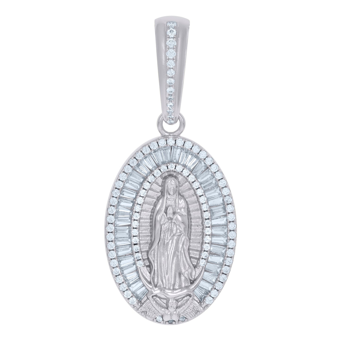 925 Sterling Silver Cz Pendant