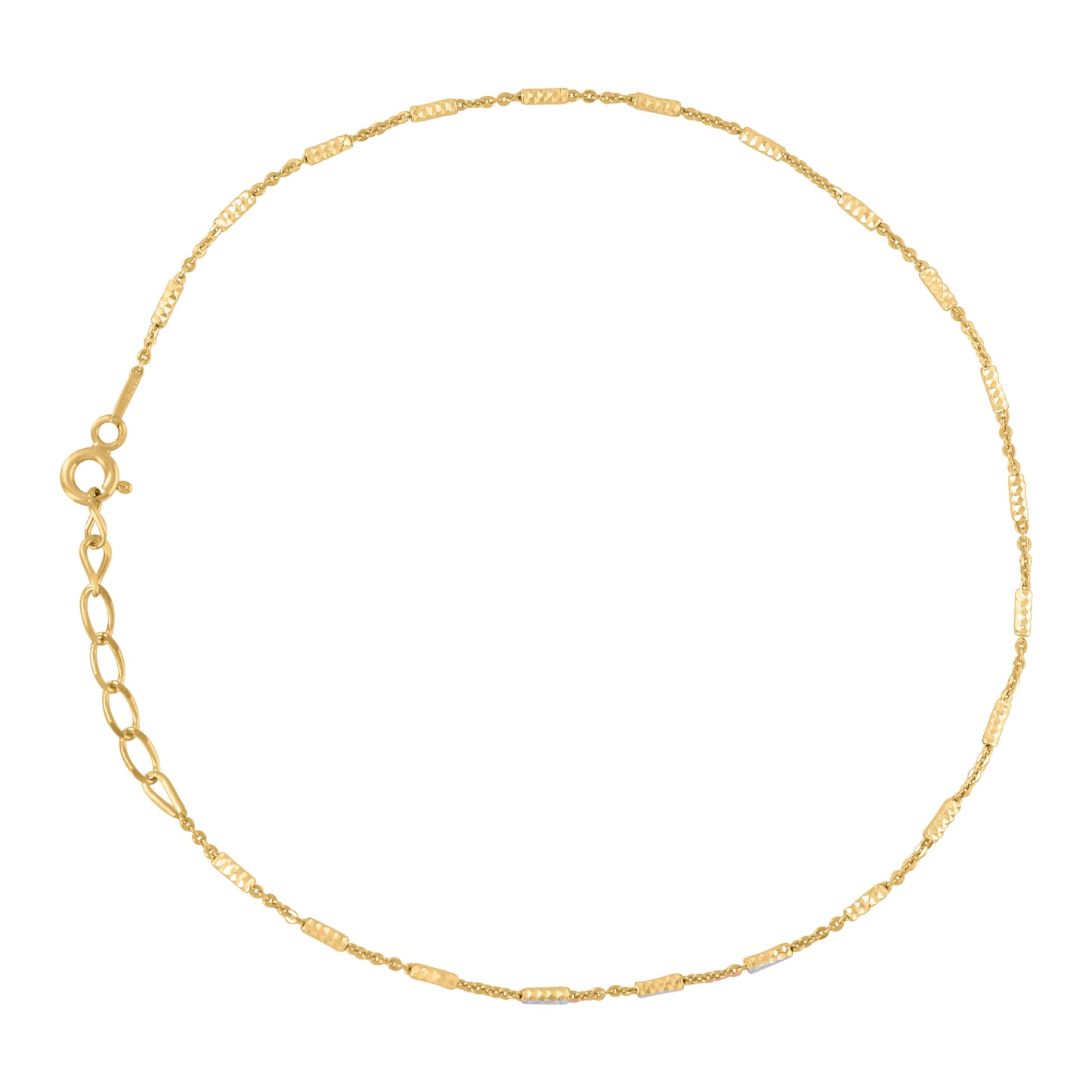 925 Sterling Silver Tube Brite 020 Two-Tone Plated