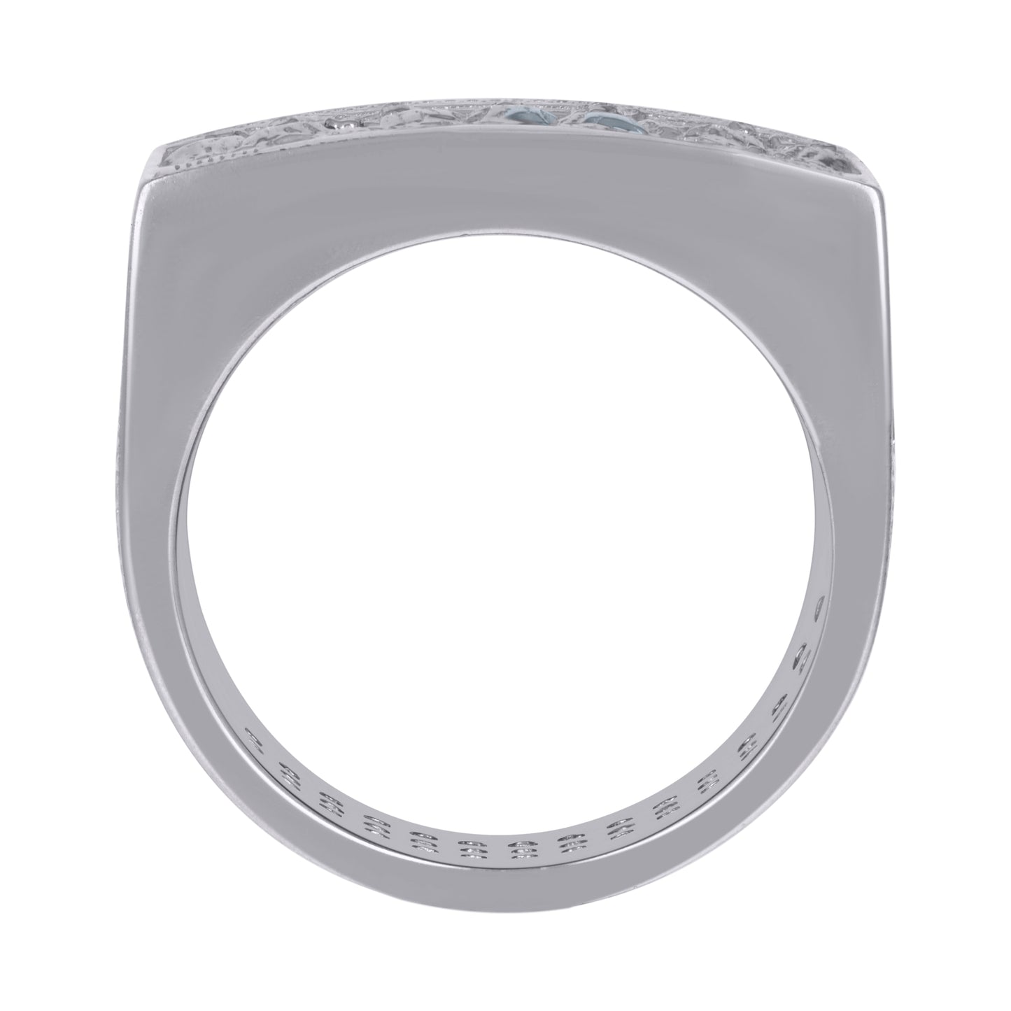 925 Sterling Silver Mens Ring Sz-9