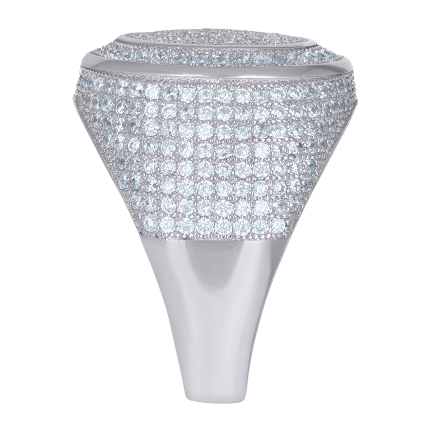 925 Sterling Silver Mens Ring Sz-9