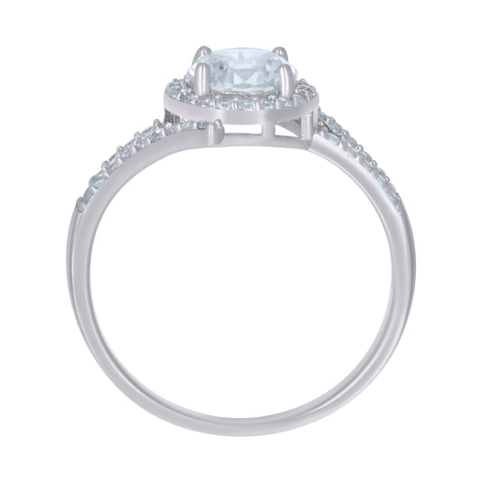 925 Sterling Silver Cz Ring S5