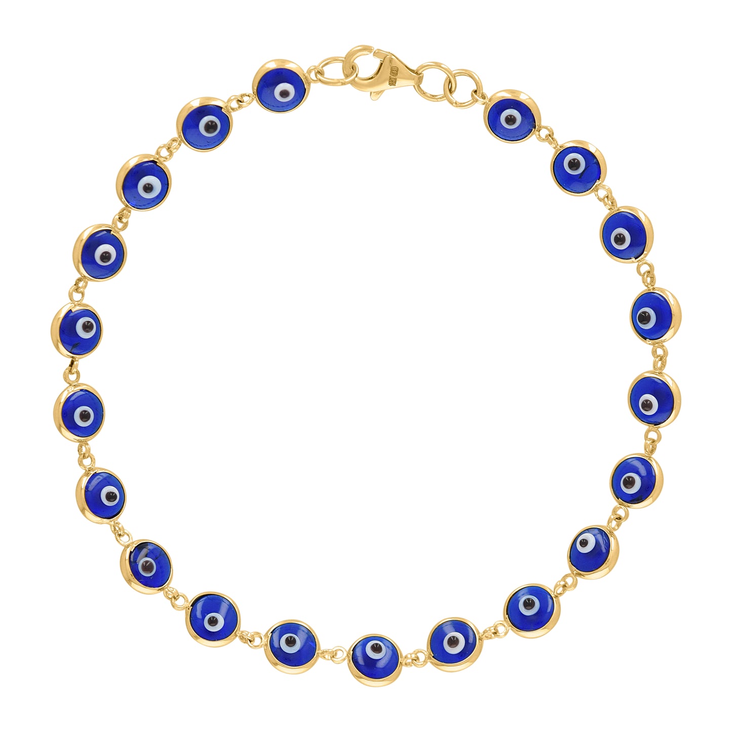10Kt Gold Bracelet 5mm-7"