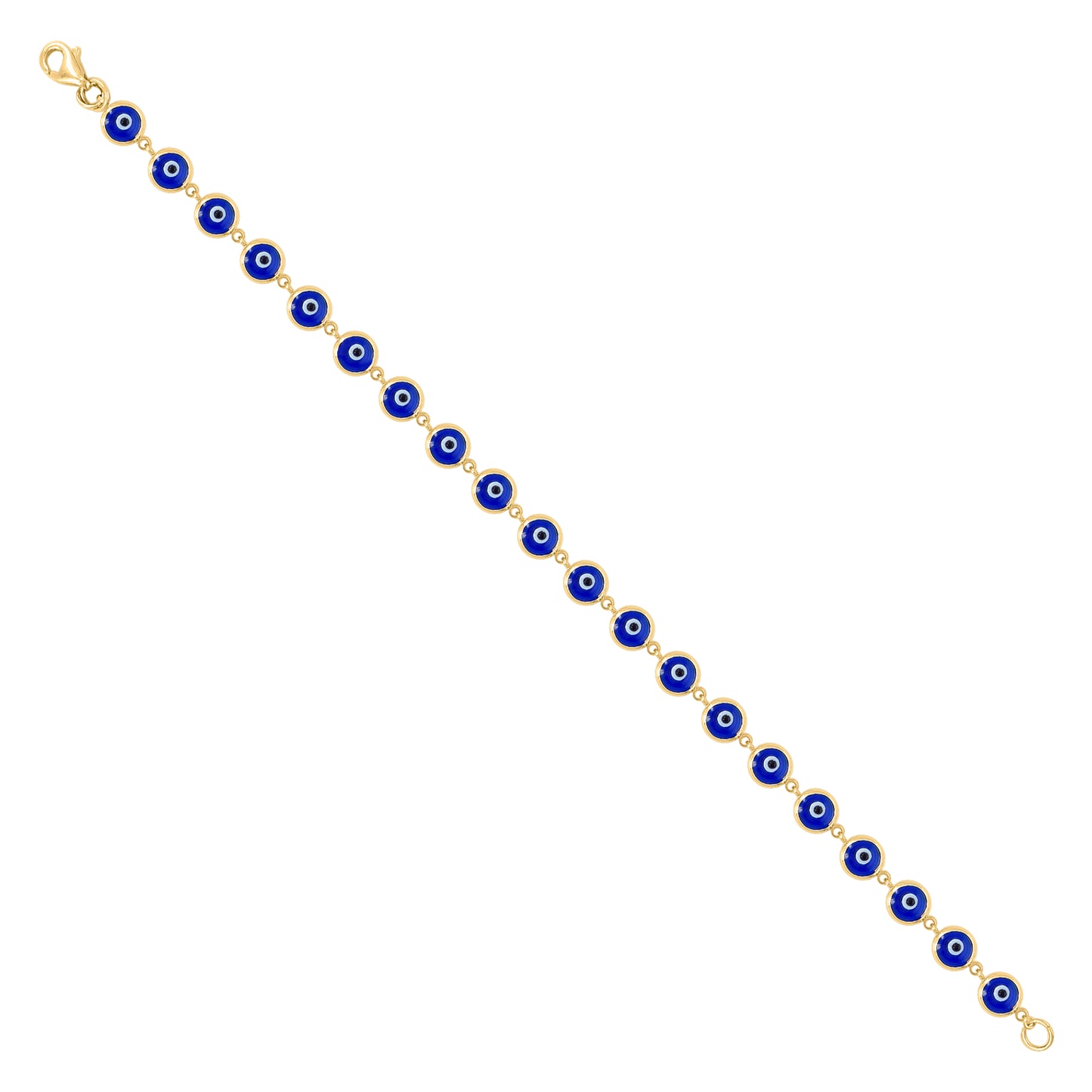 10Kt Gold Bracelet 5mm-7"