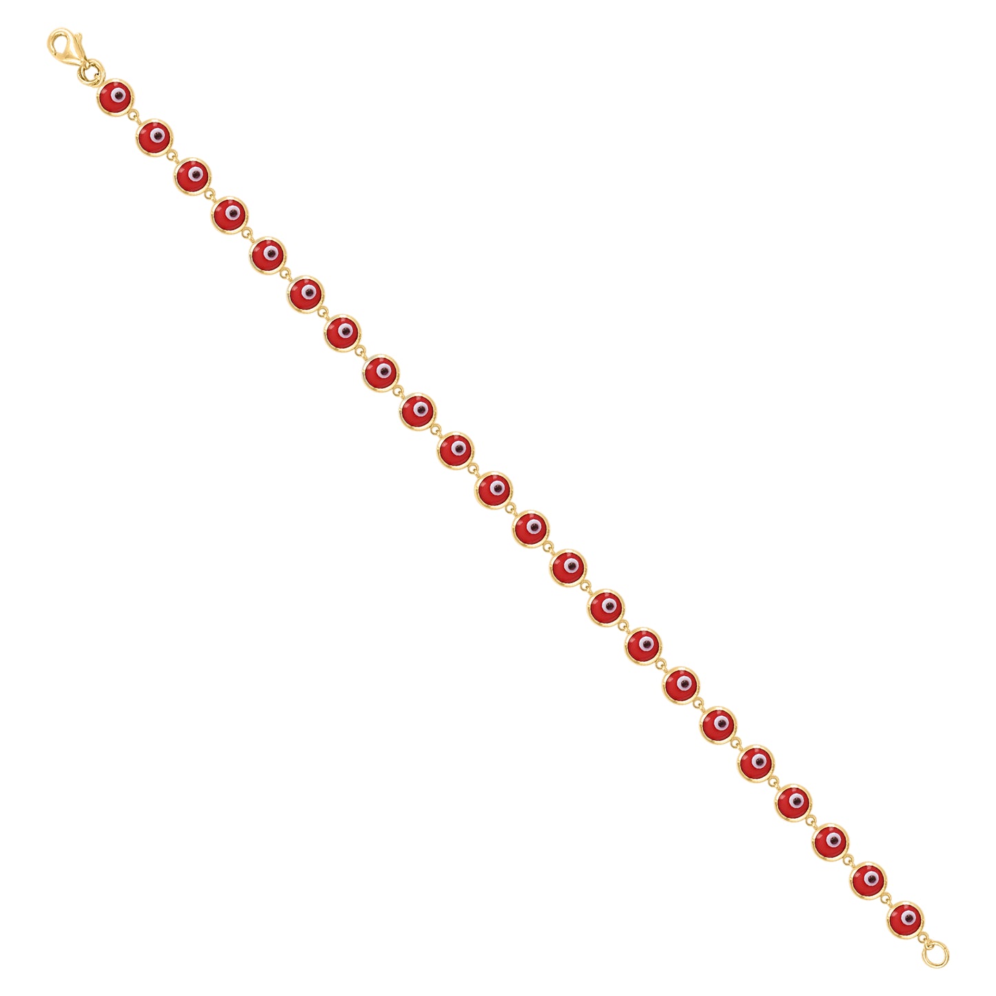 10Kt Gold Bracelet 5mm-8"