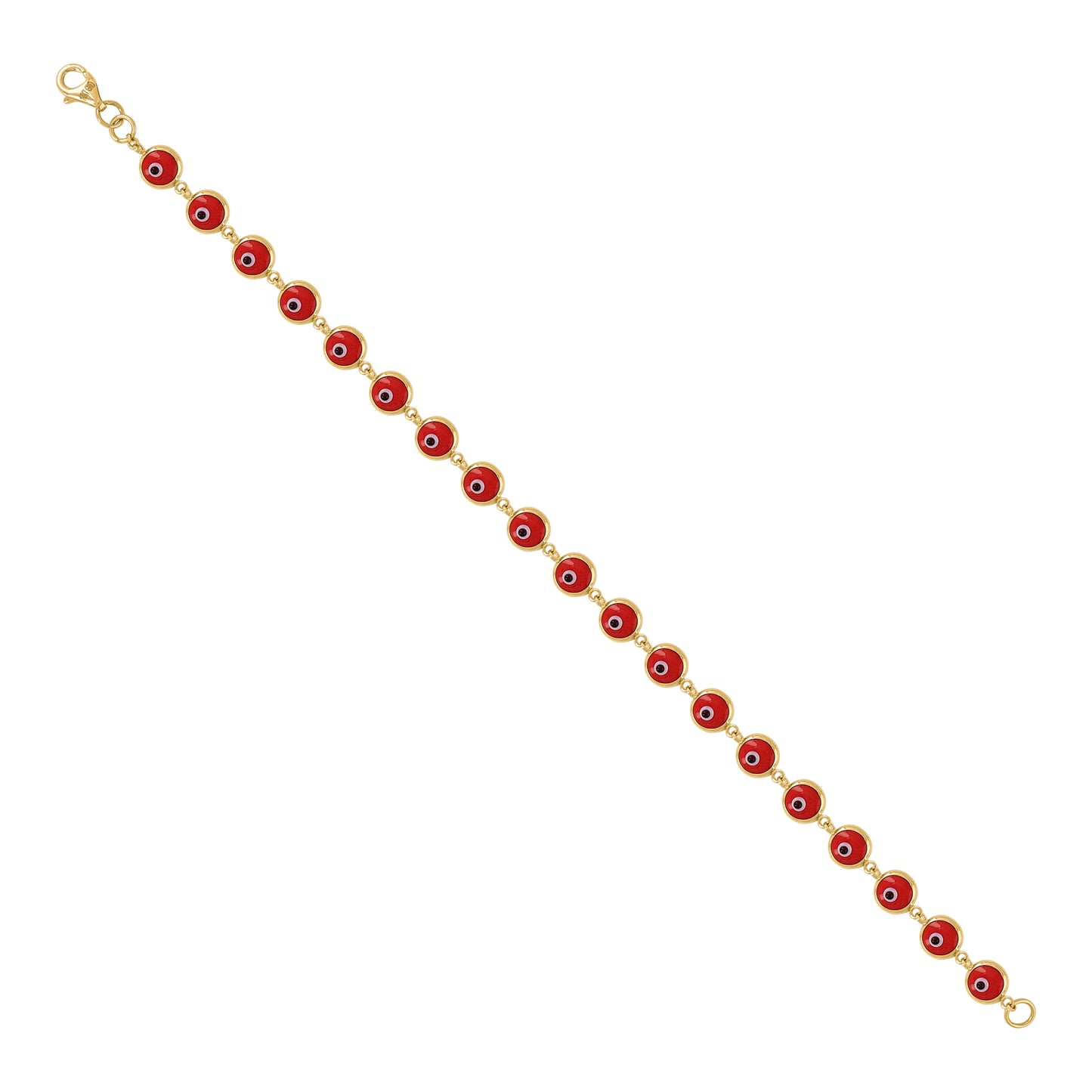 10Kt Gold Bracelet 5mm-7"