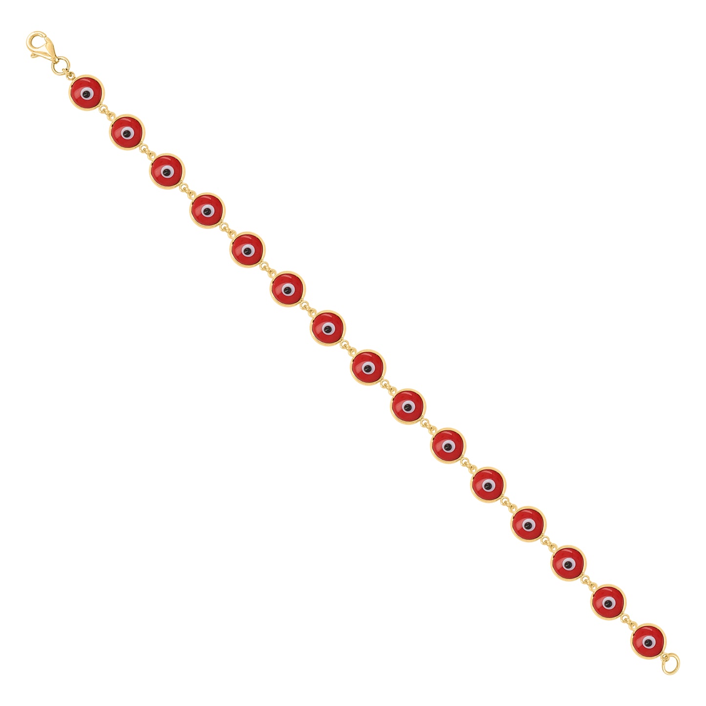 10Kt Gold Bracelet 6mm-7"