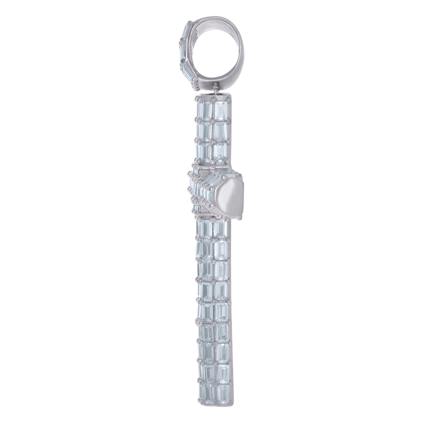 925 Sterling Silver Cz Pendant