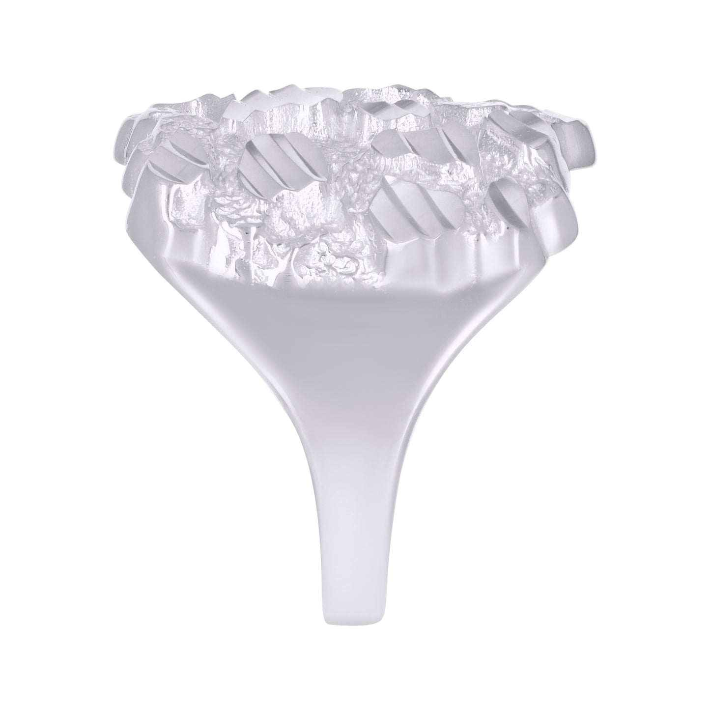 925 Sterling Silver Nugget Ring S8