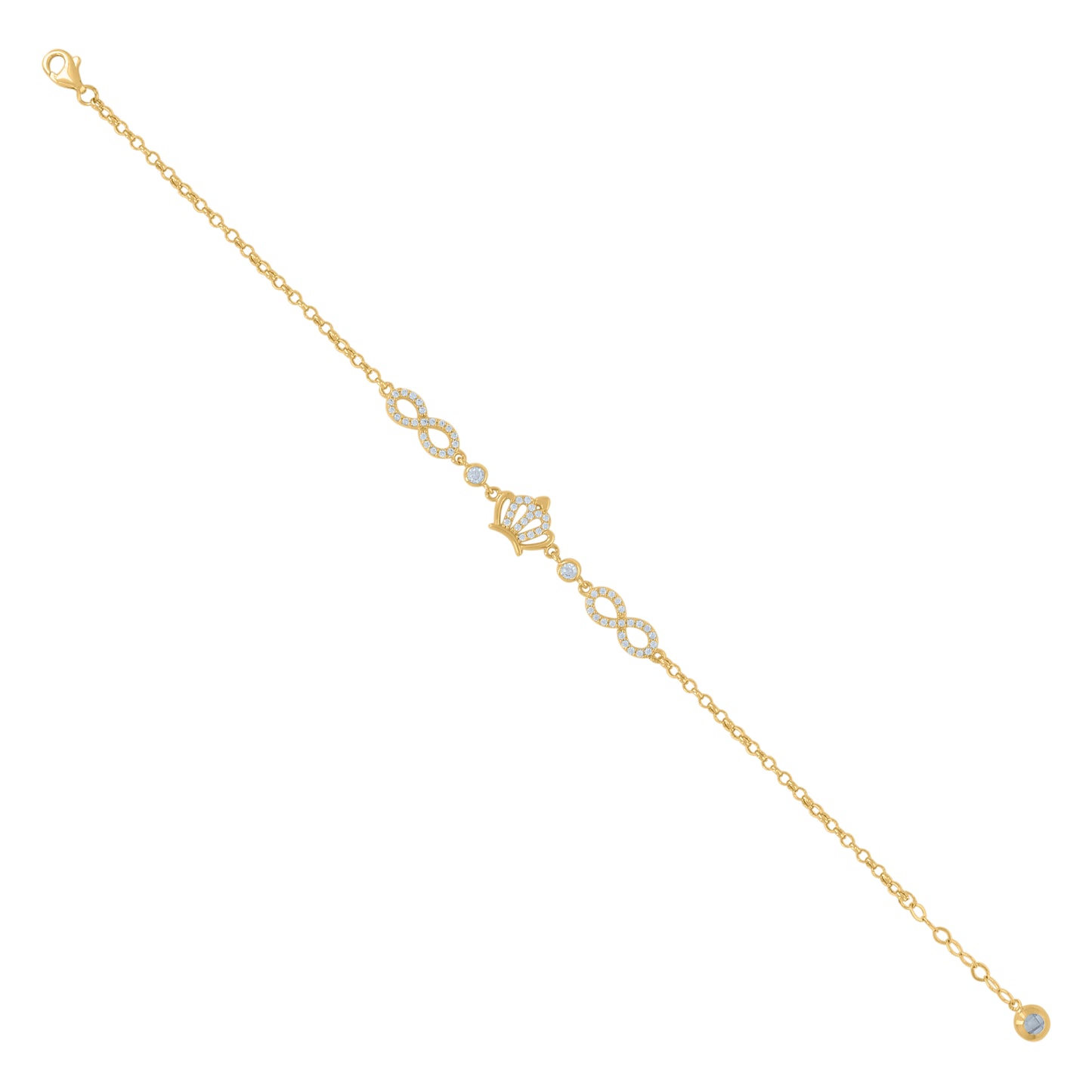 10Kt Gold Turkish Bracelet 8"