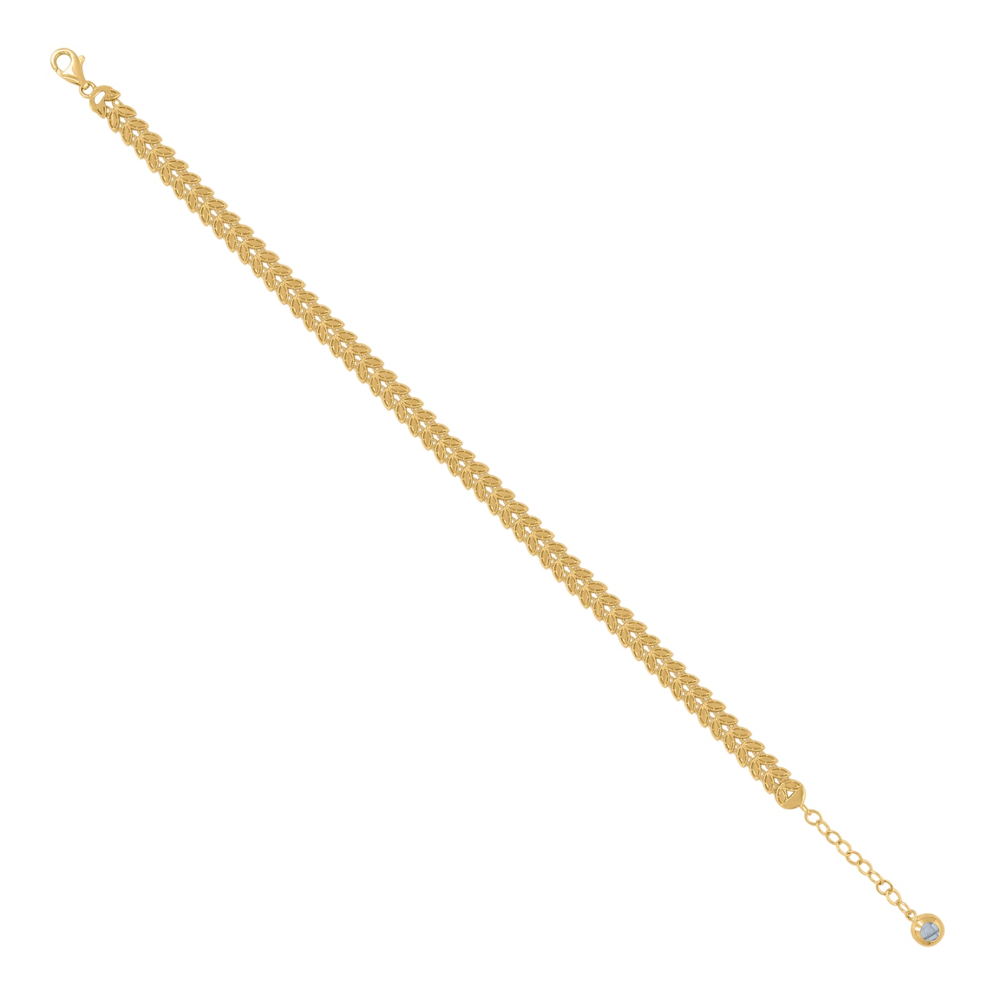 10Kt Gold Turkish Bracelet 8"