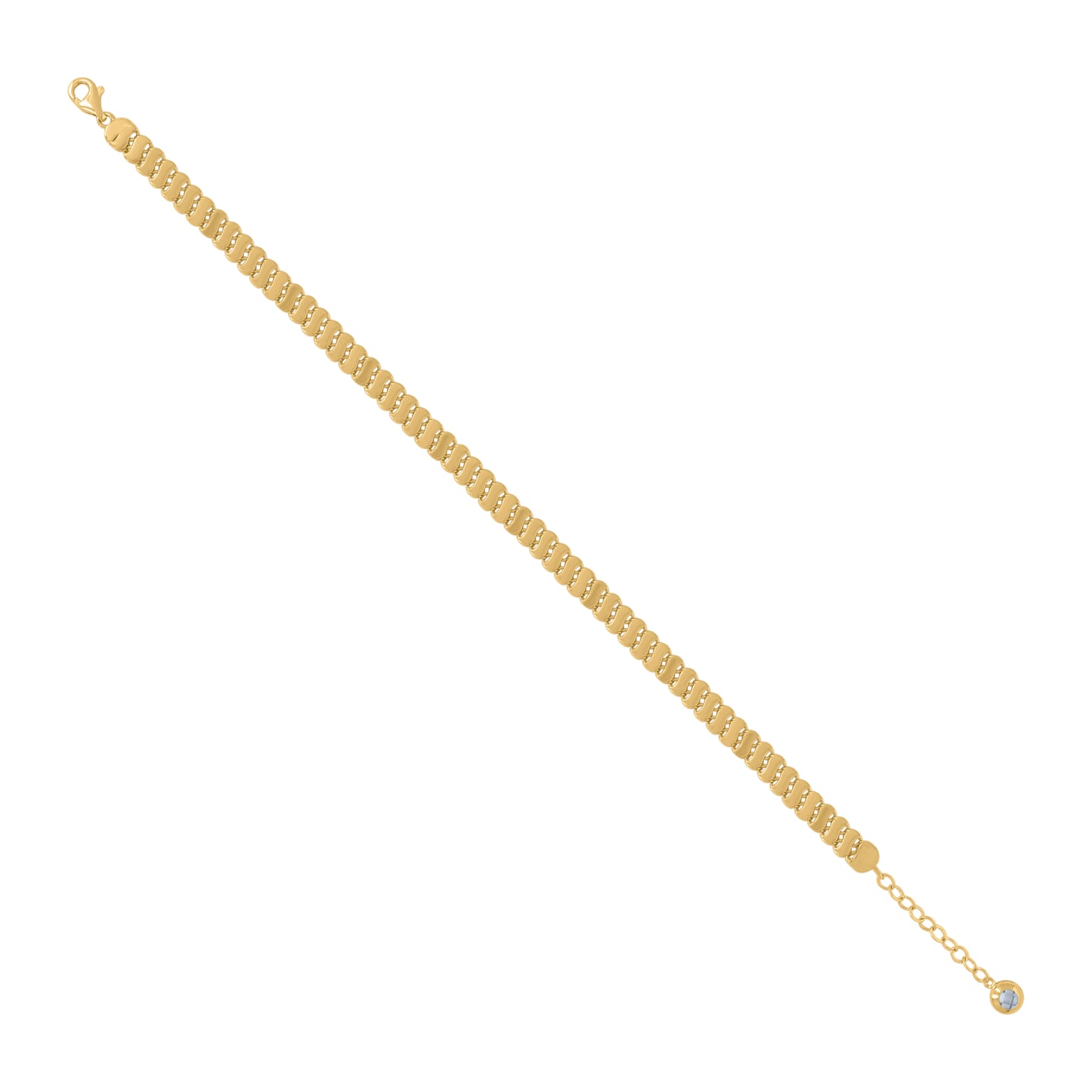 10Kt Gold Turkish Bracelet 8"