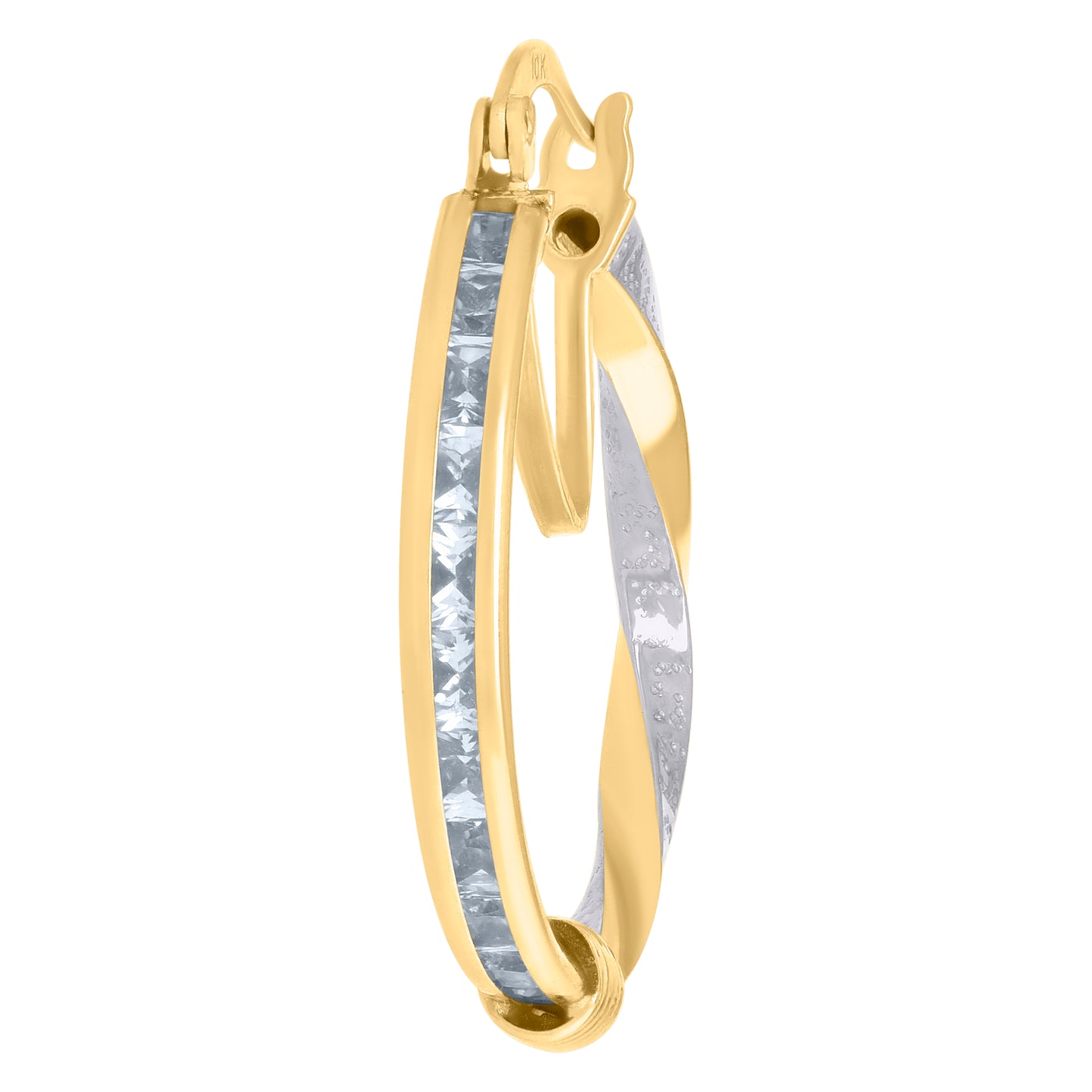 10Kt Gold Turkish Earrings 20mm