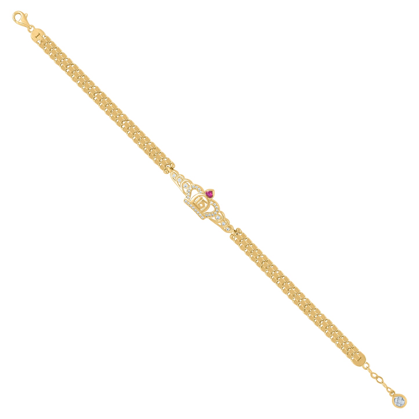 10Kt Gold Turkish Bracelet 8"
