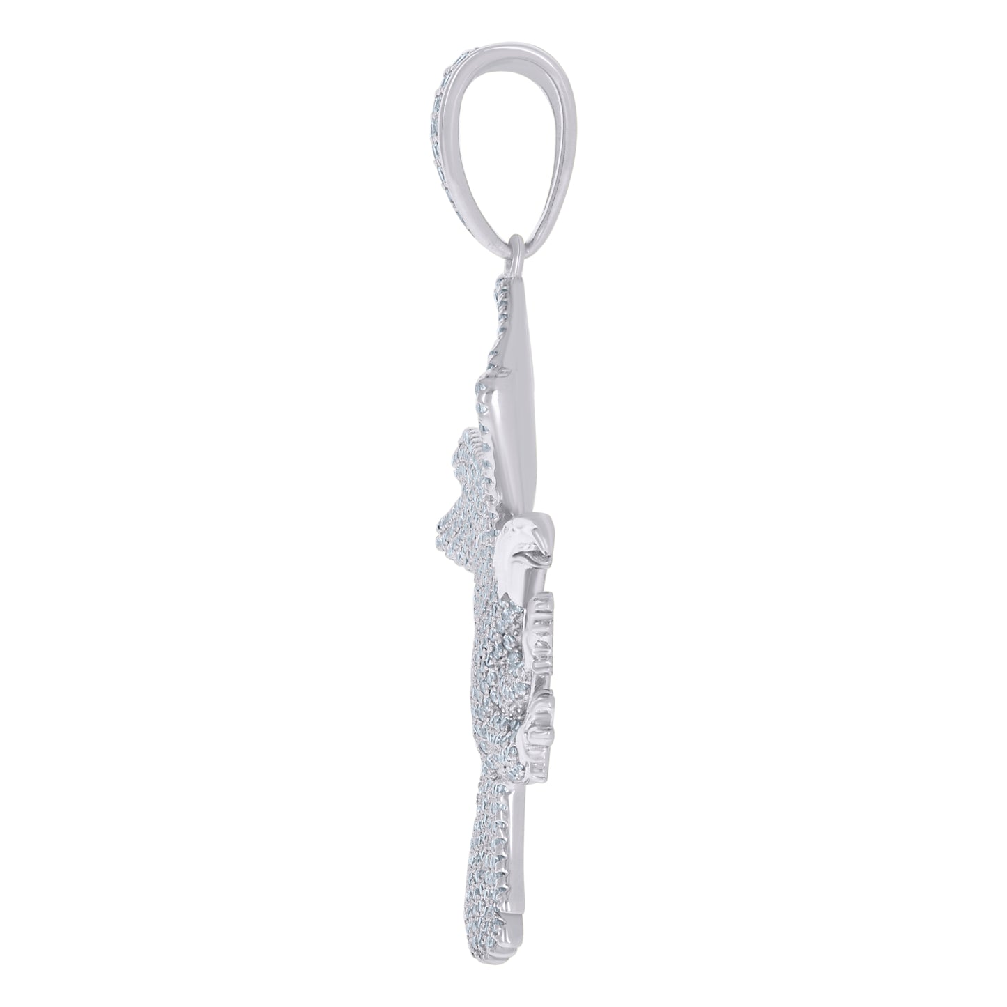 925 Sterling Silver Cz Pendant