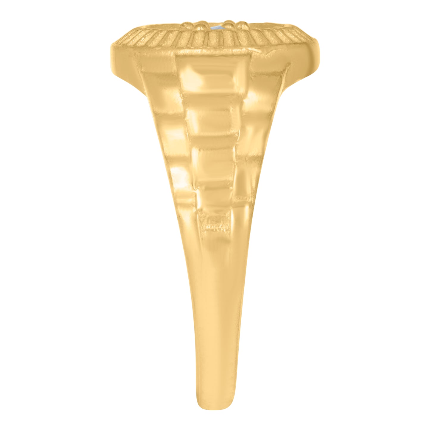 10Kt Gold Cz Baby Ring