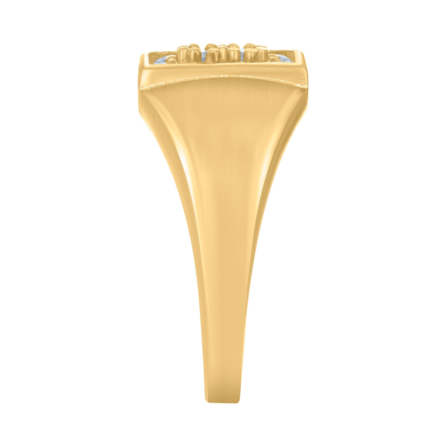 10Kt Gold Cz Baby Ring