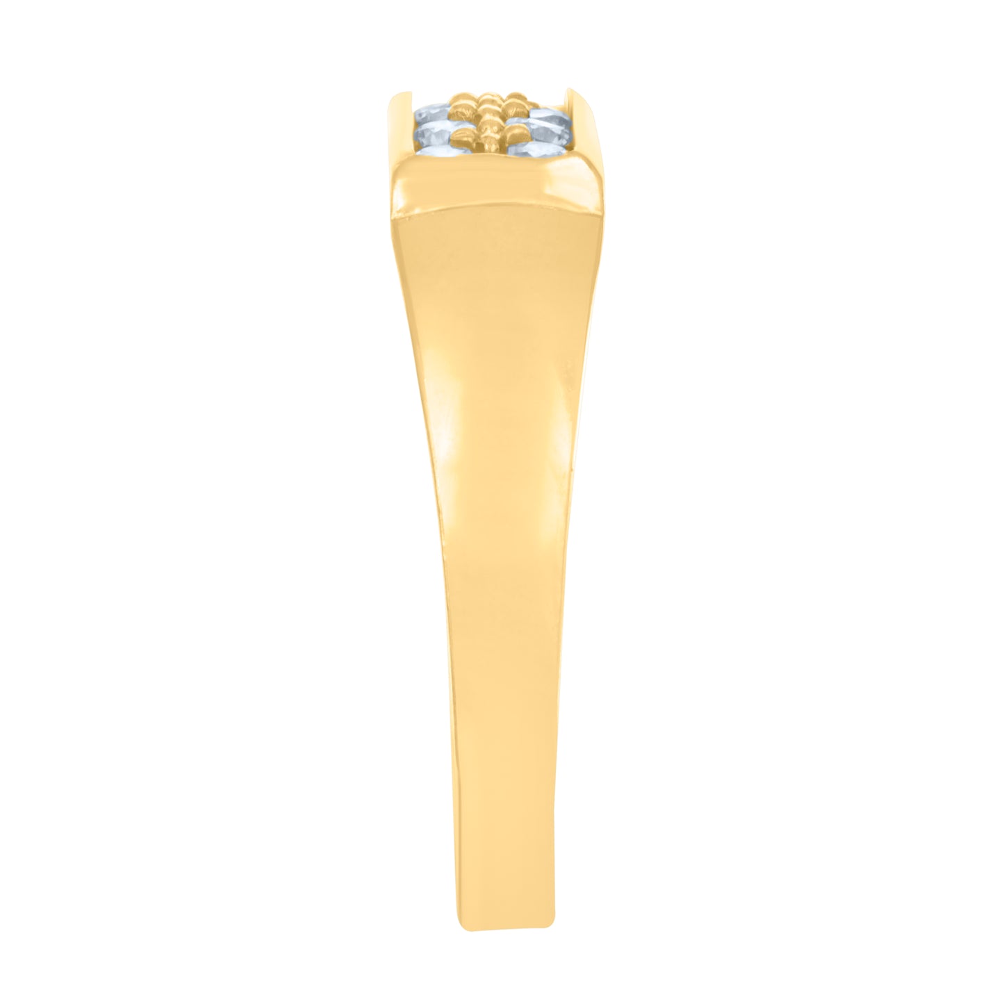 10Kt Gold Cz Baby Ring