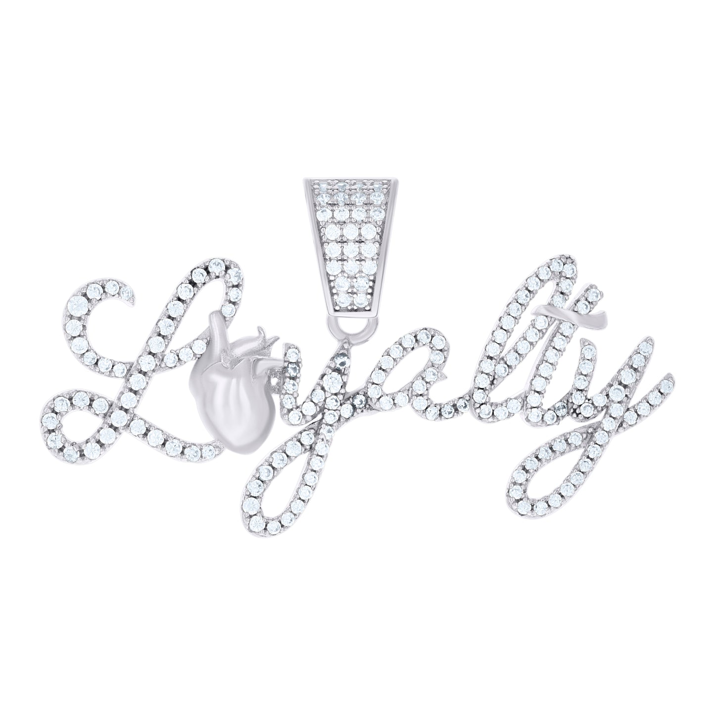 925 Sterling Silver Cz Pendant