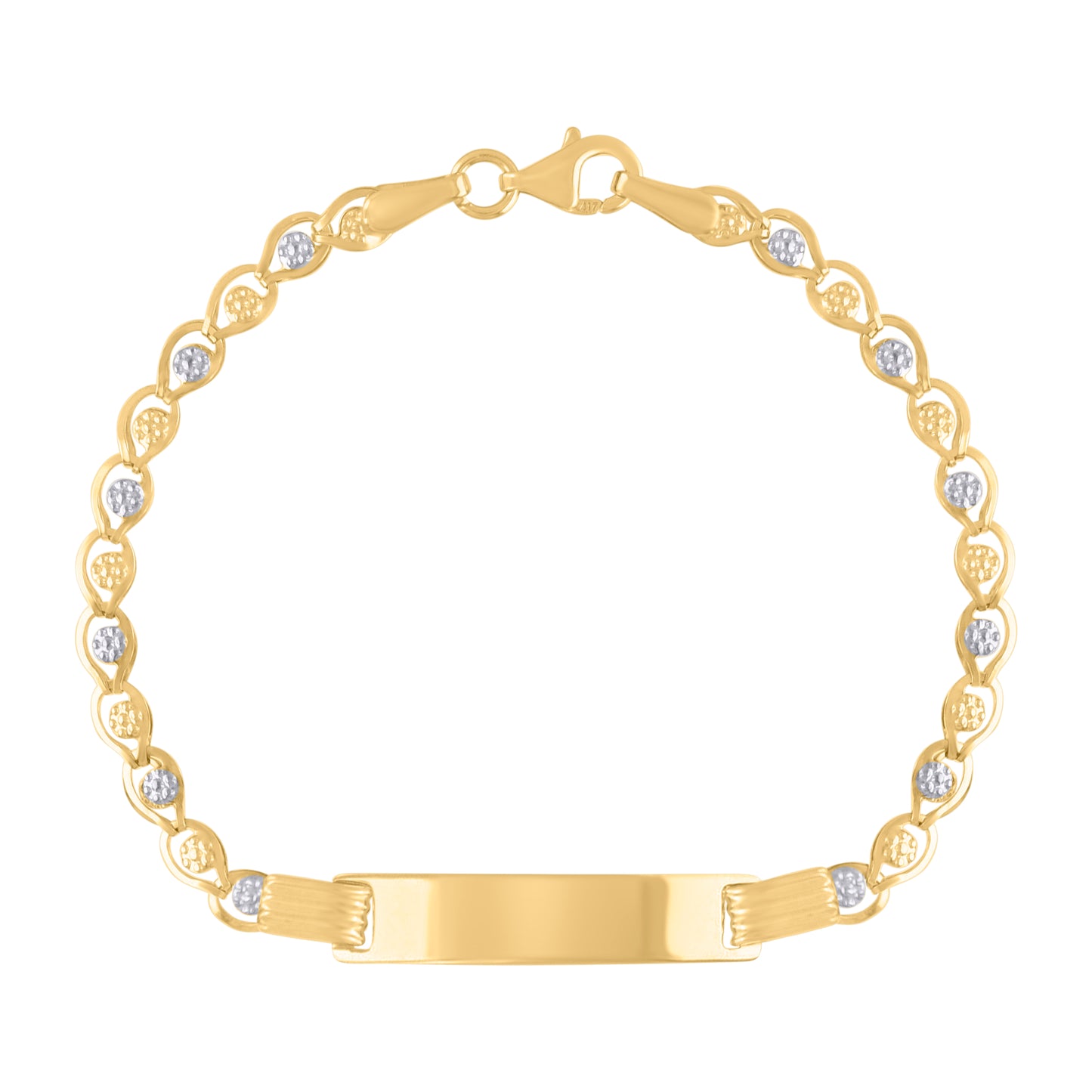 14Kt Gold Bracelet 6"