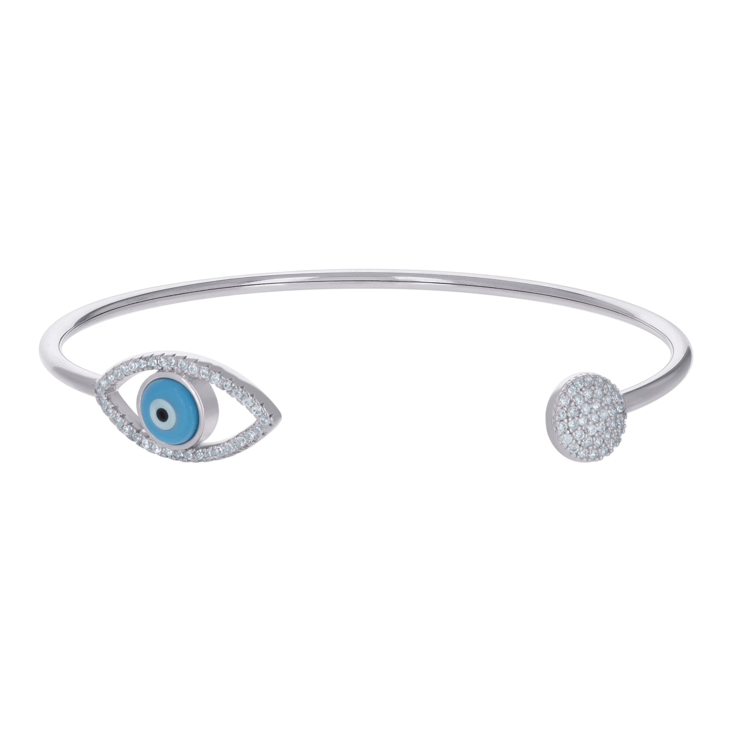 925 Sterling Silver Cz Bangles