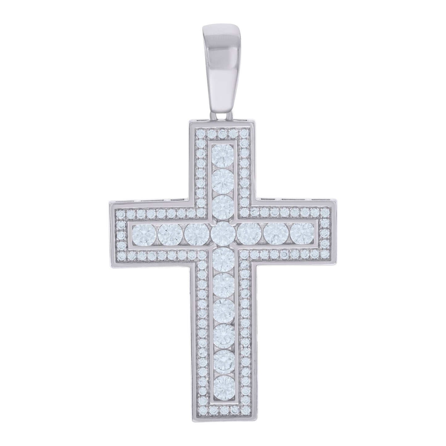 925 Sterling Silver Cz Pendant