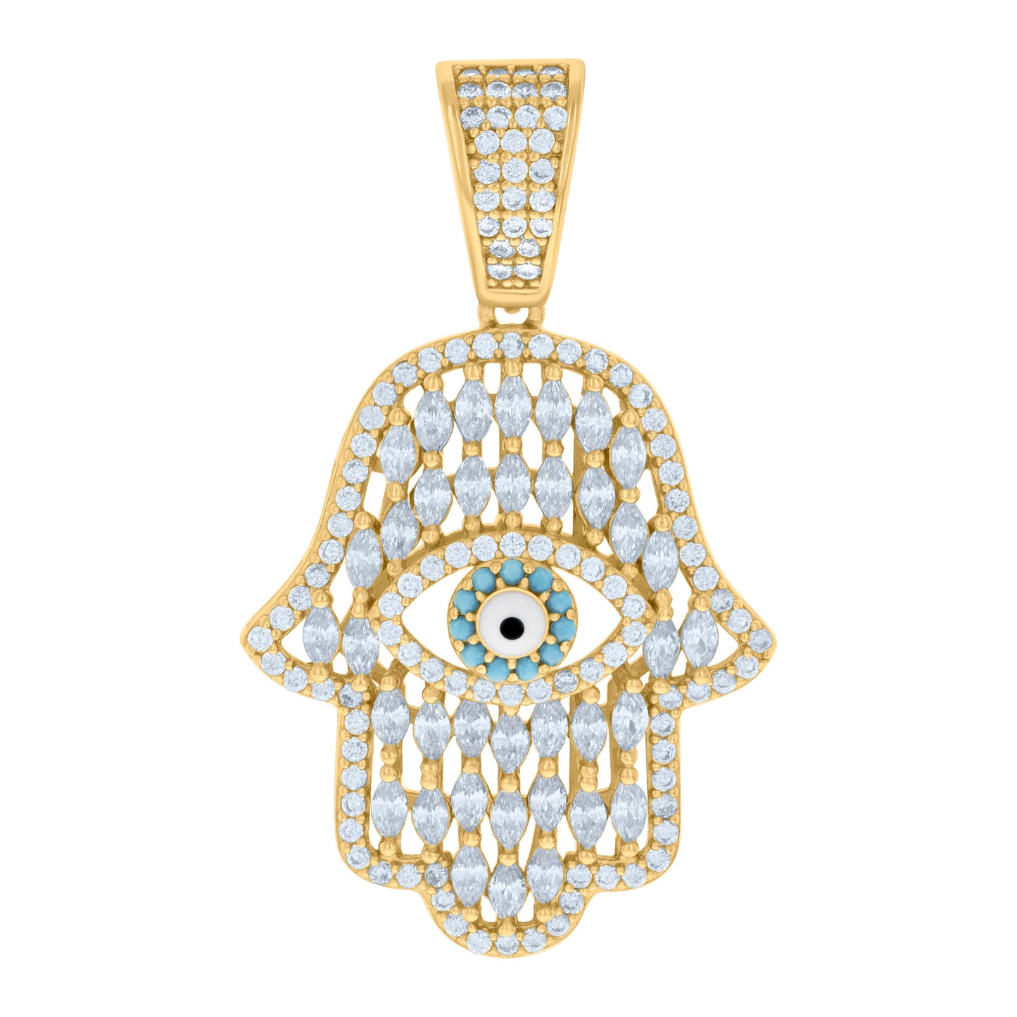 925 Sterling Silver Cz Pendant