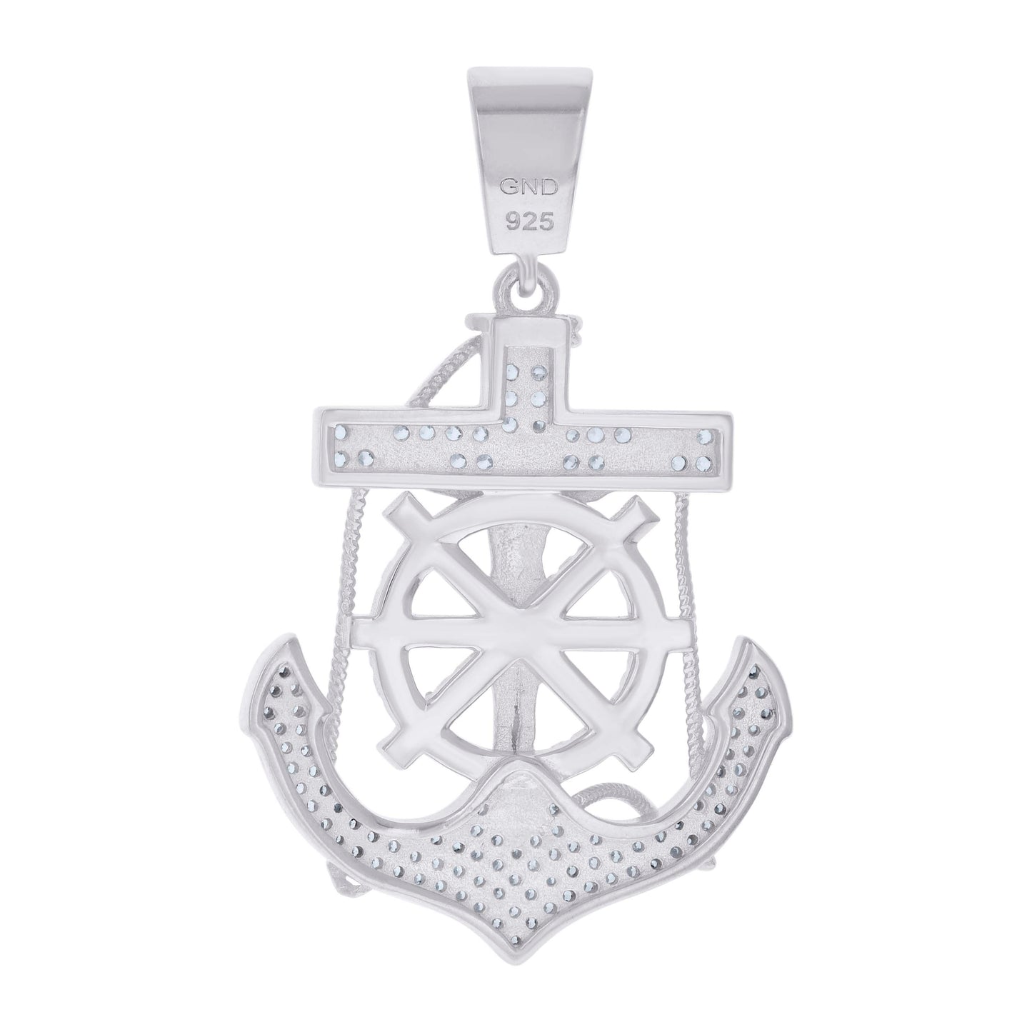 925 Sterling Silver Cz Pendant
