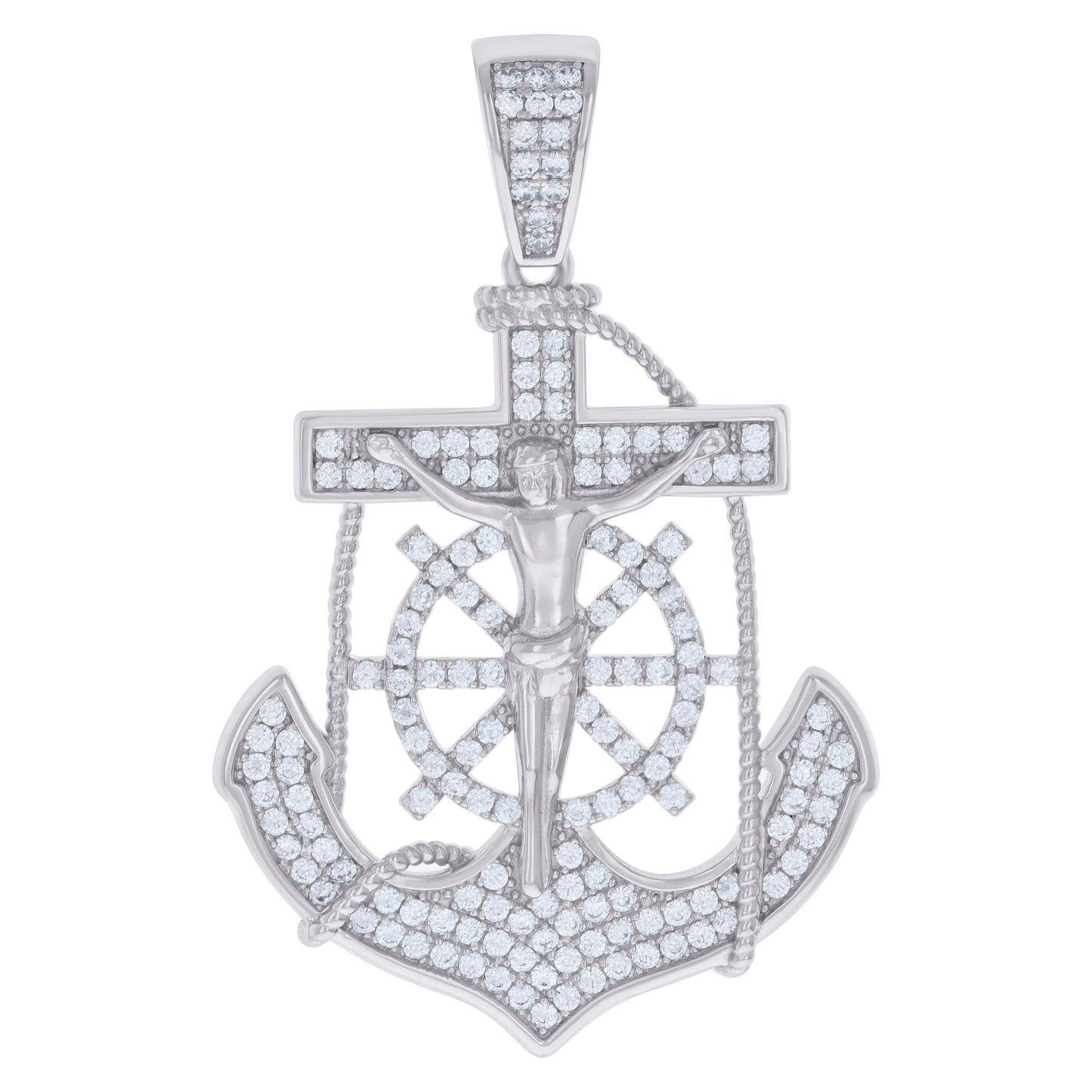 925 Sterling Silver Cz Pendant
