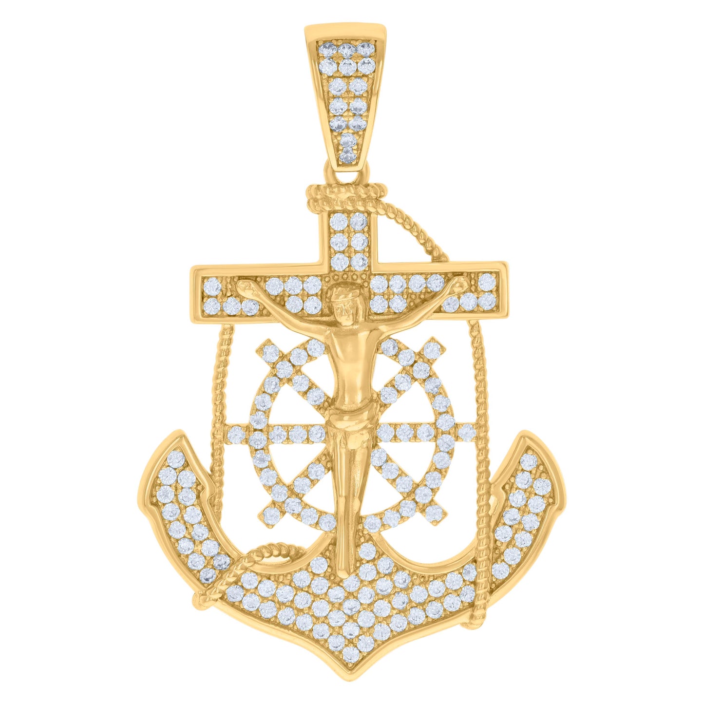 925 Sterling Silver Cz Pendant