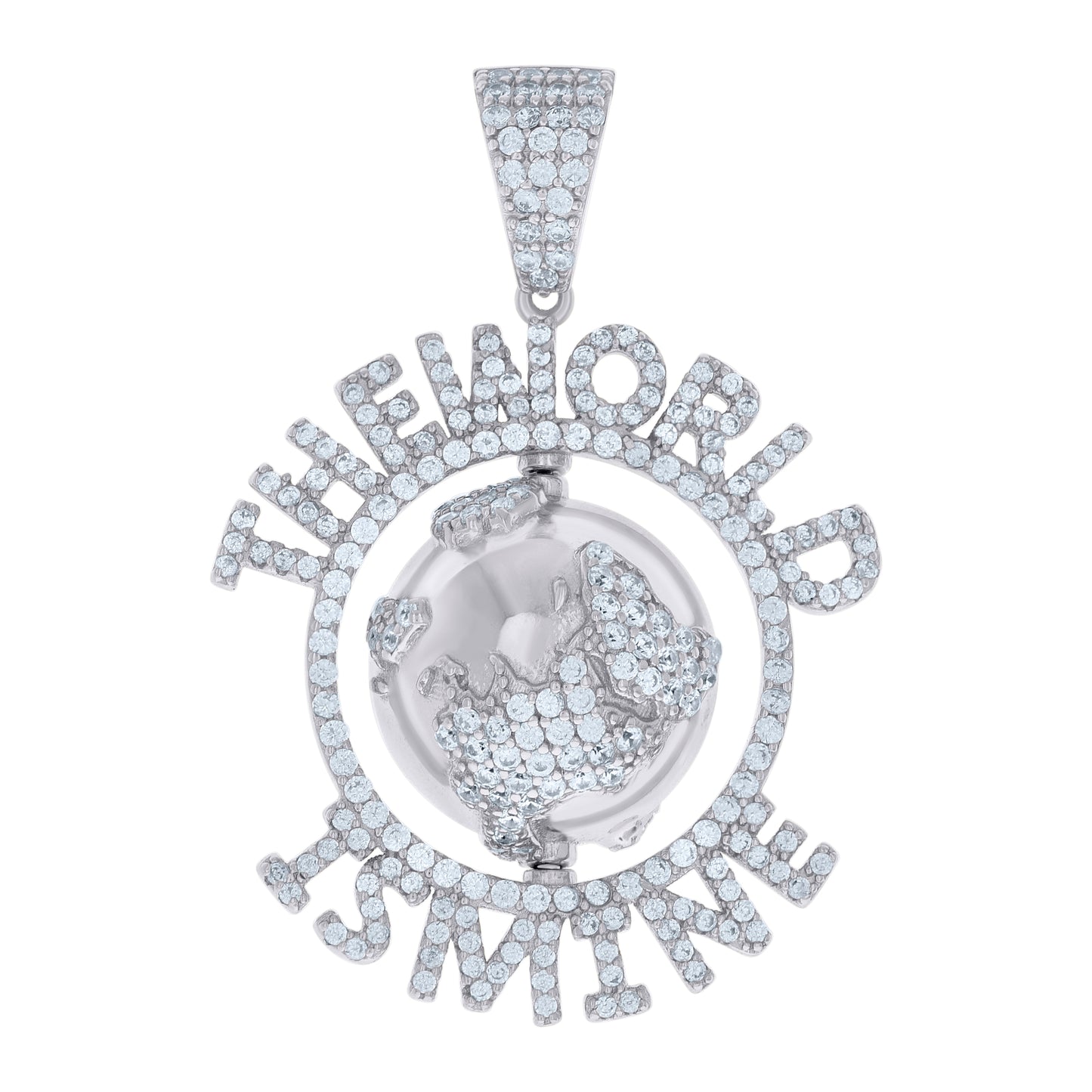 925 Sterling Silver Cz Pendant