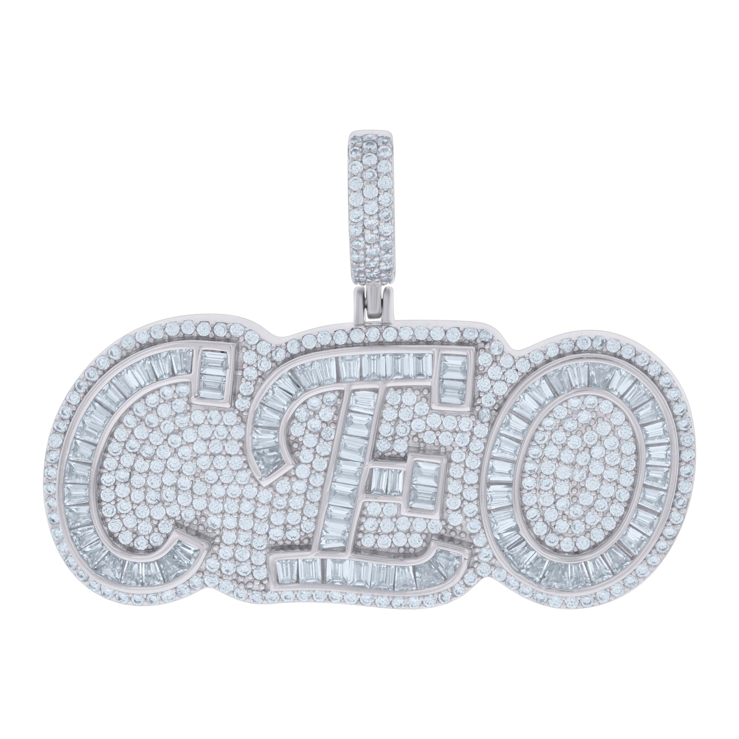 925 Sterling Silver Cz Pendant