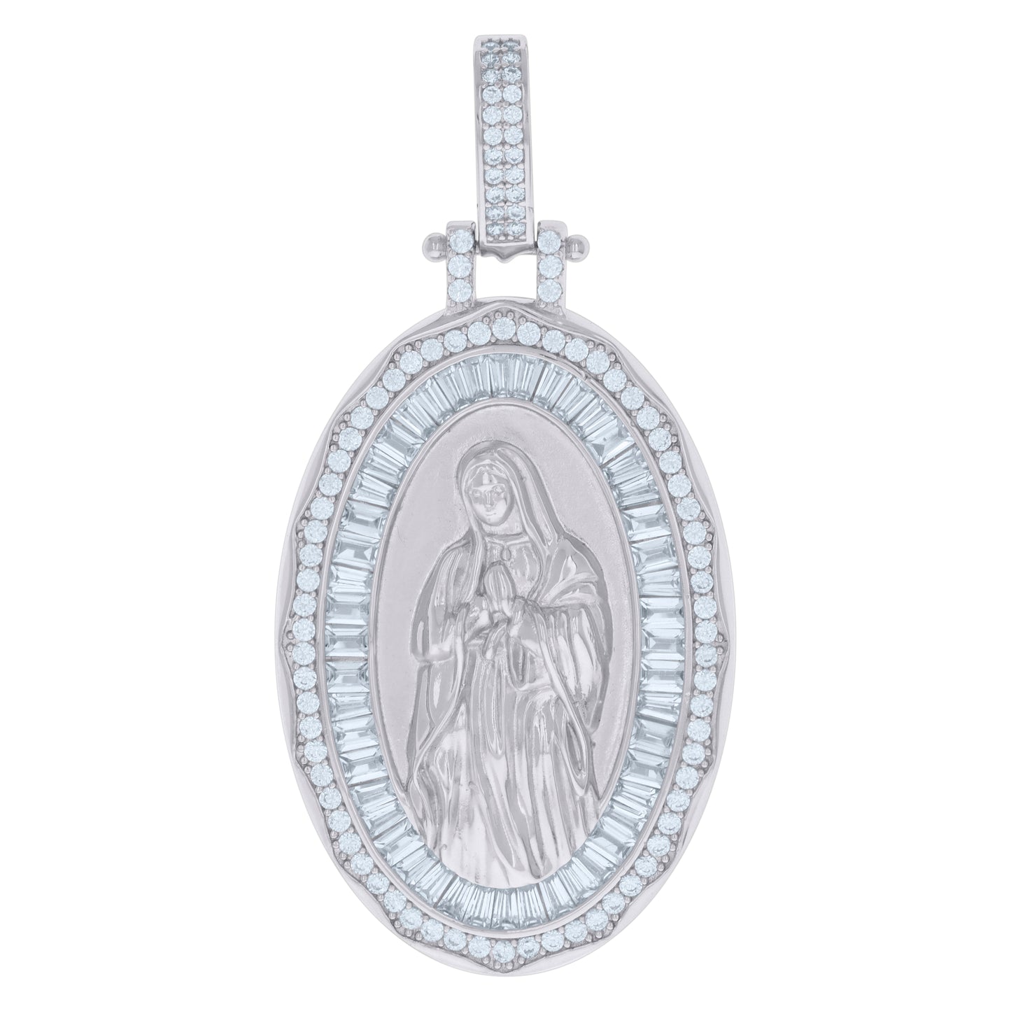 925 Sterling Silver Cz Pendant