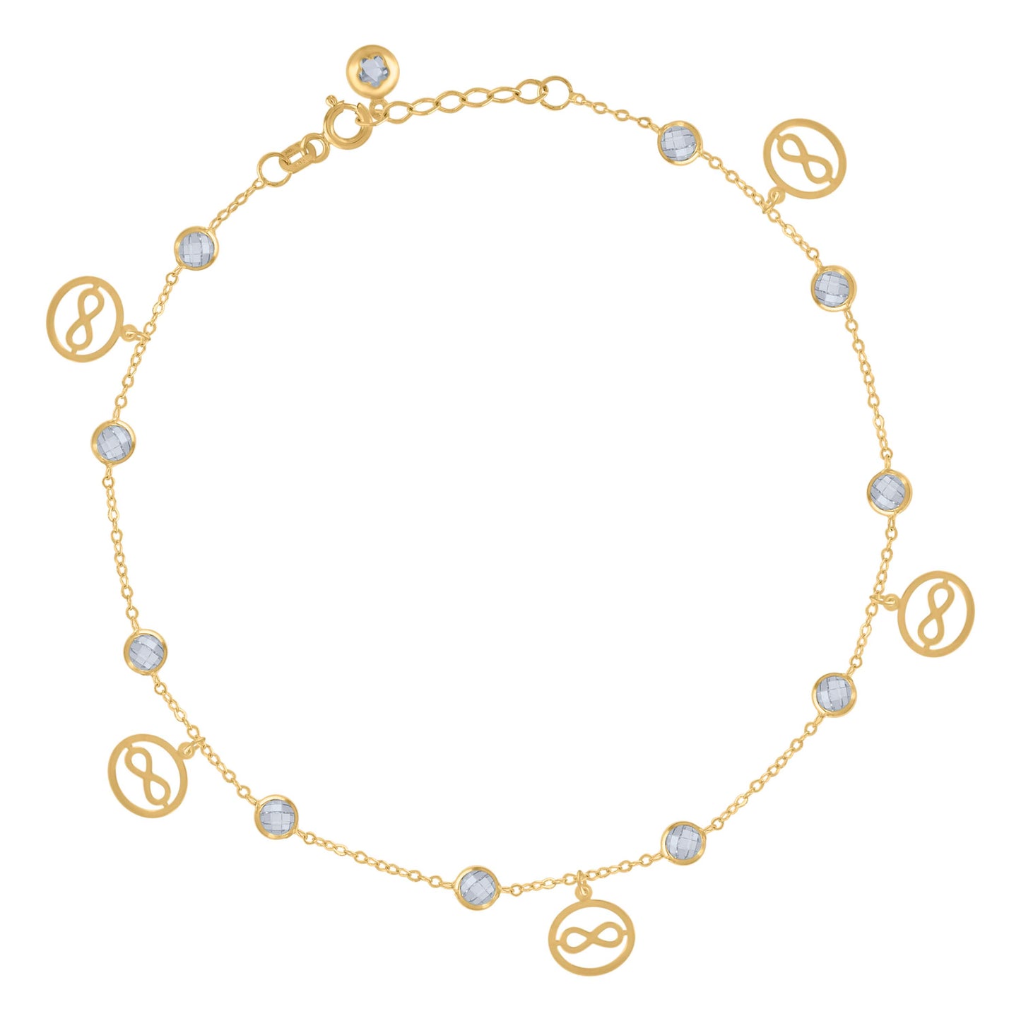 10Kt Gold Anklet