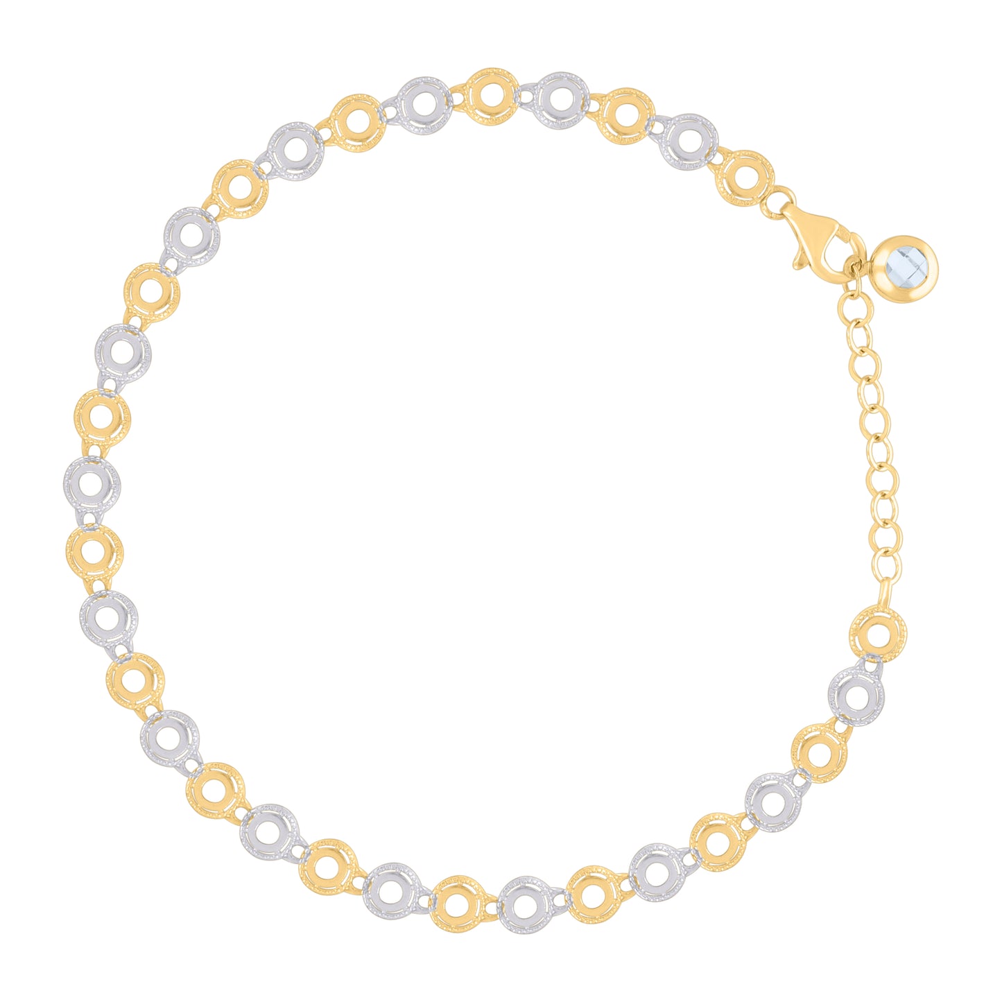 10Kt Gold Turkish Bracelet 8"