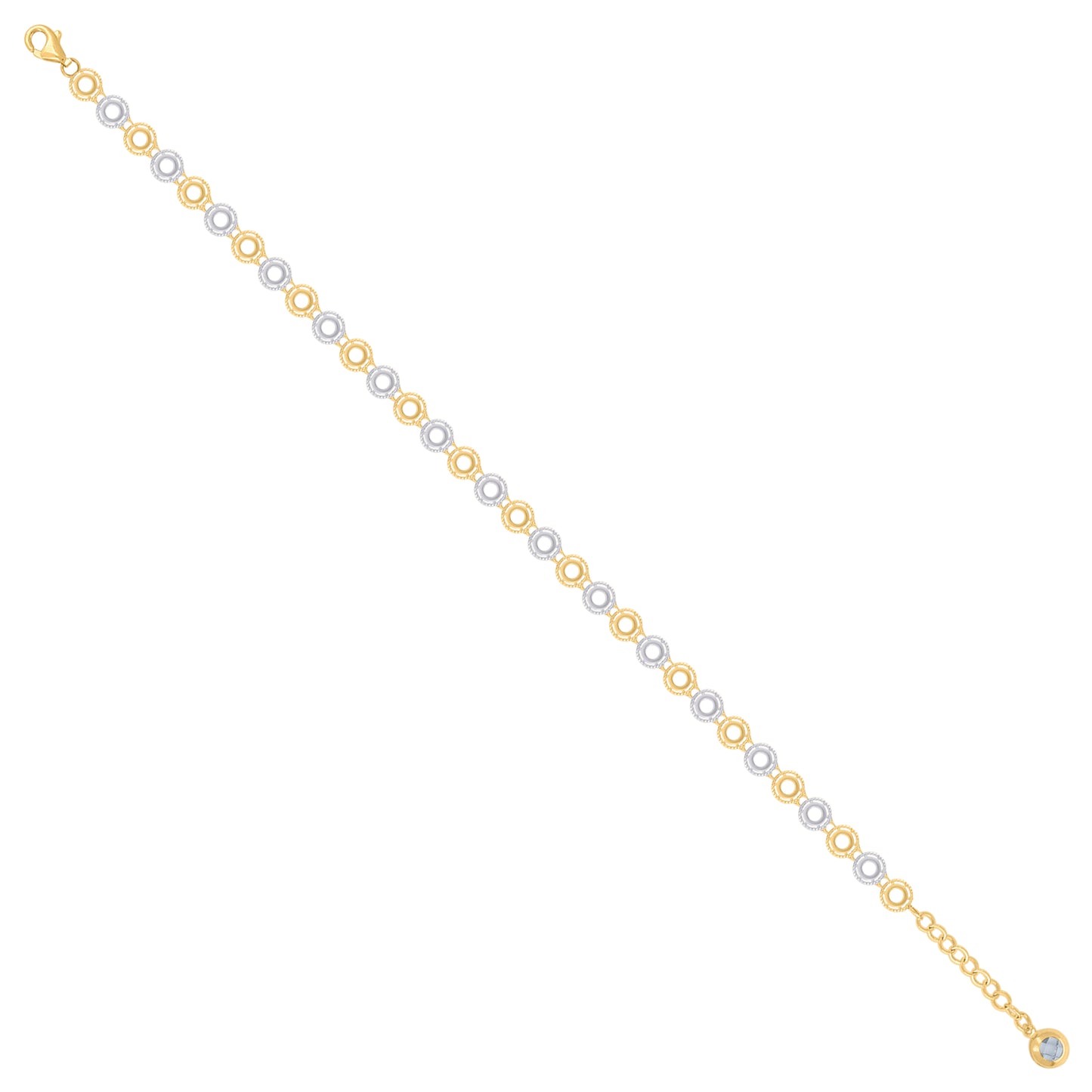 10Kt Gold Turkish Bracelet 8"