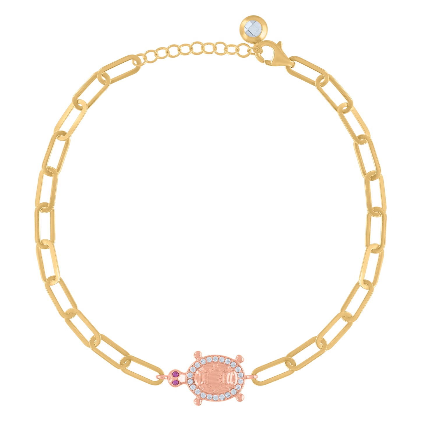 10Kt Gold Turkish Bracelet 8"