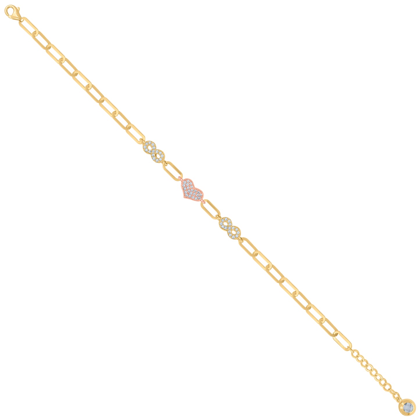 10Kt Gold Turkish Bracelet 8"