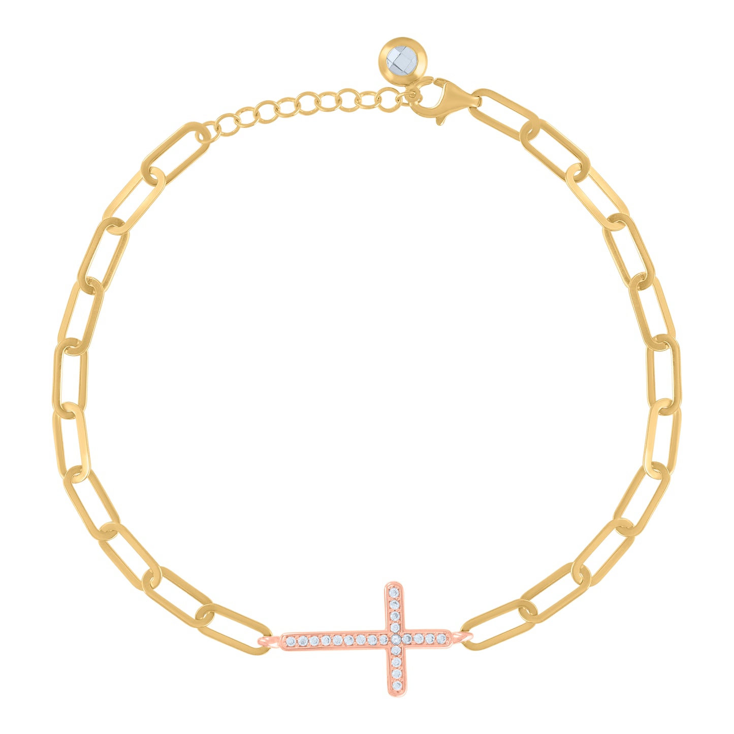 10Kt Gold Turkish Bracelet 8"